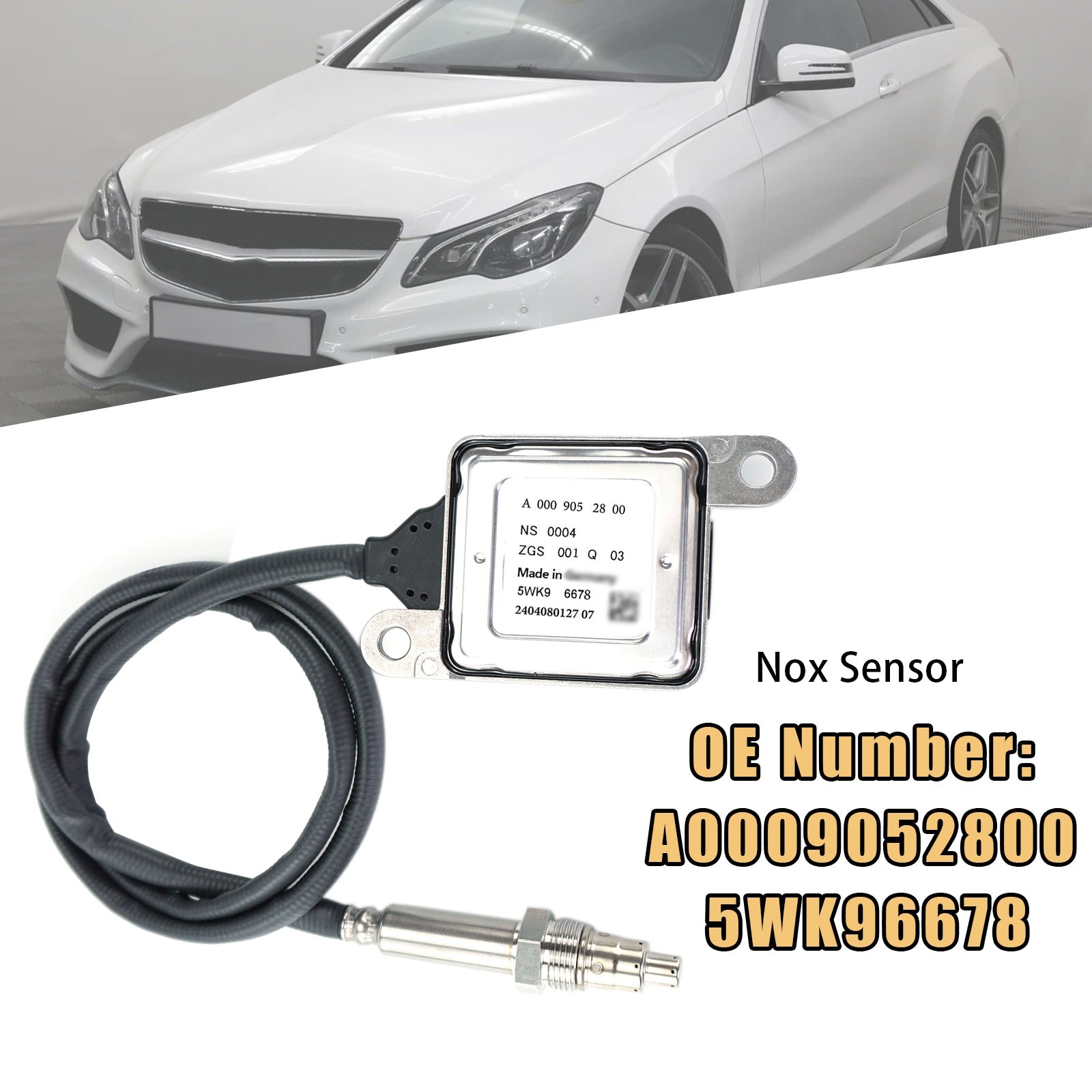 07.2009-12.2011 For Mercedes-Benz M-CLASS (W164) ML 300 CDI 4-matic Saloon Nox Sensor 5WK96678