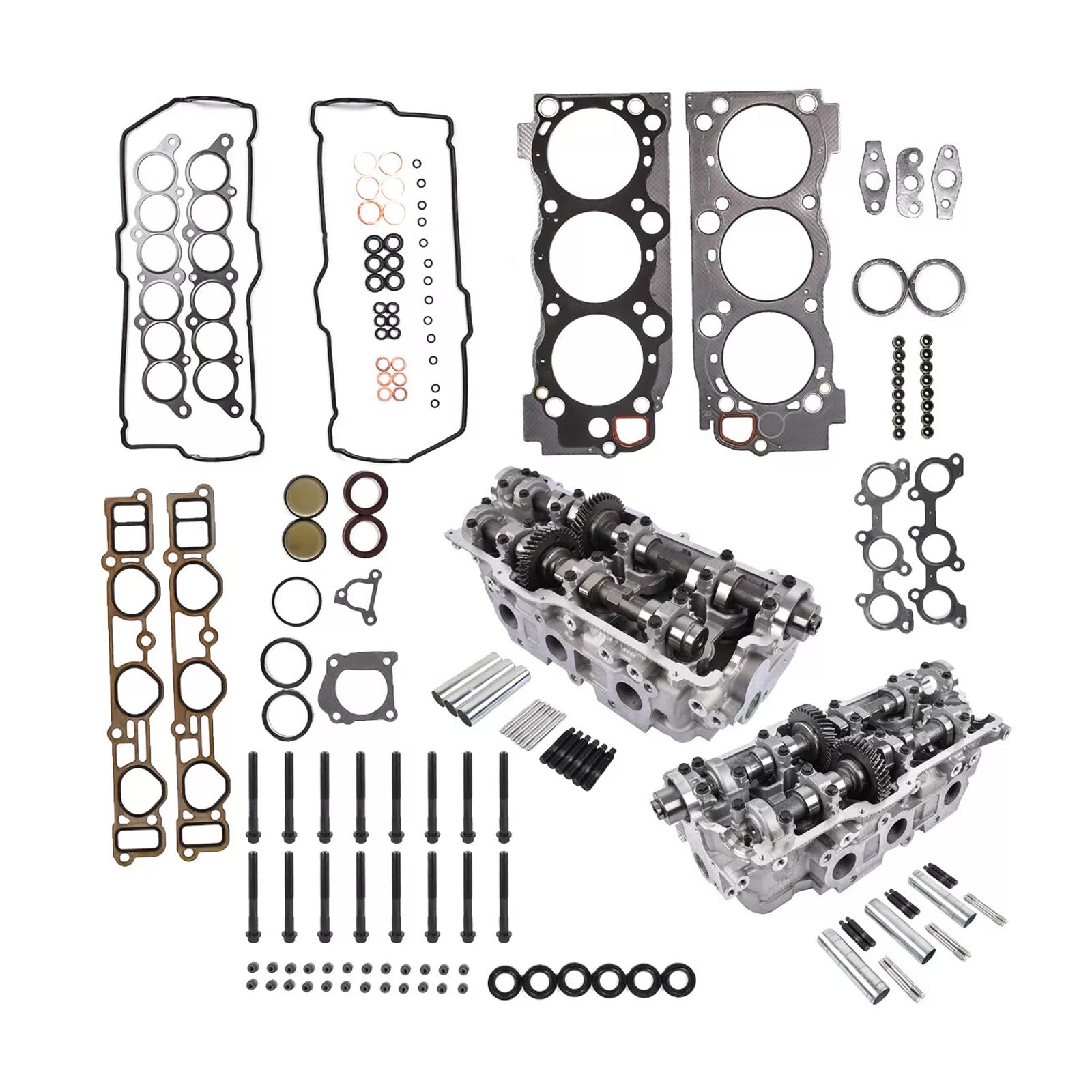 1995-04/2004 TOYOTA TACOMA 3.4L 2PCS Cylinder Head & Gaskets & Bolts 11101-69136 1305362050