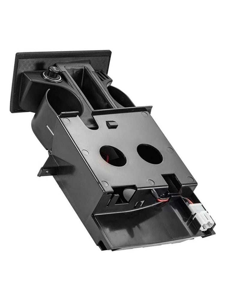 VW Transporter T5 Black Premium Cup Holder 7H285860171N