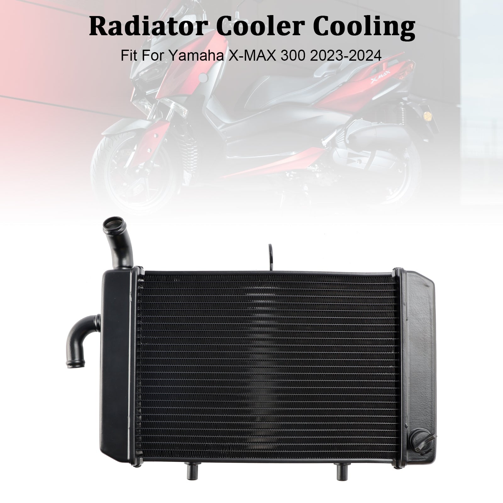 Radiator Cooling Engine Cooler For Yamaha X-MAX 300 XMAX 2023-2024