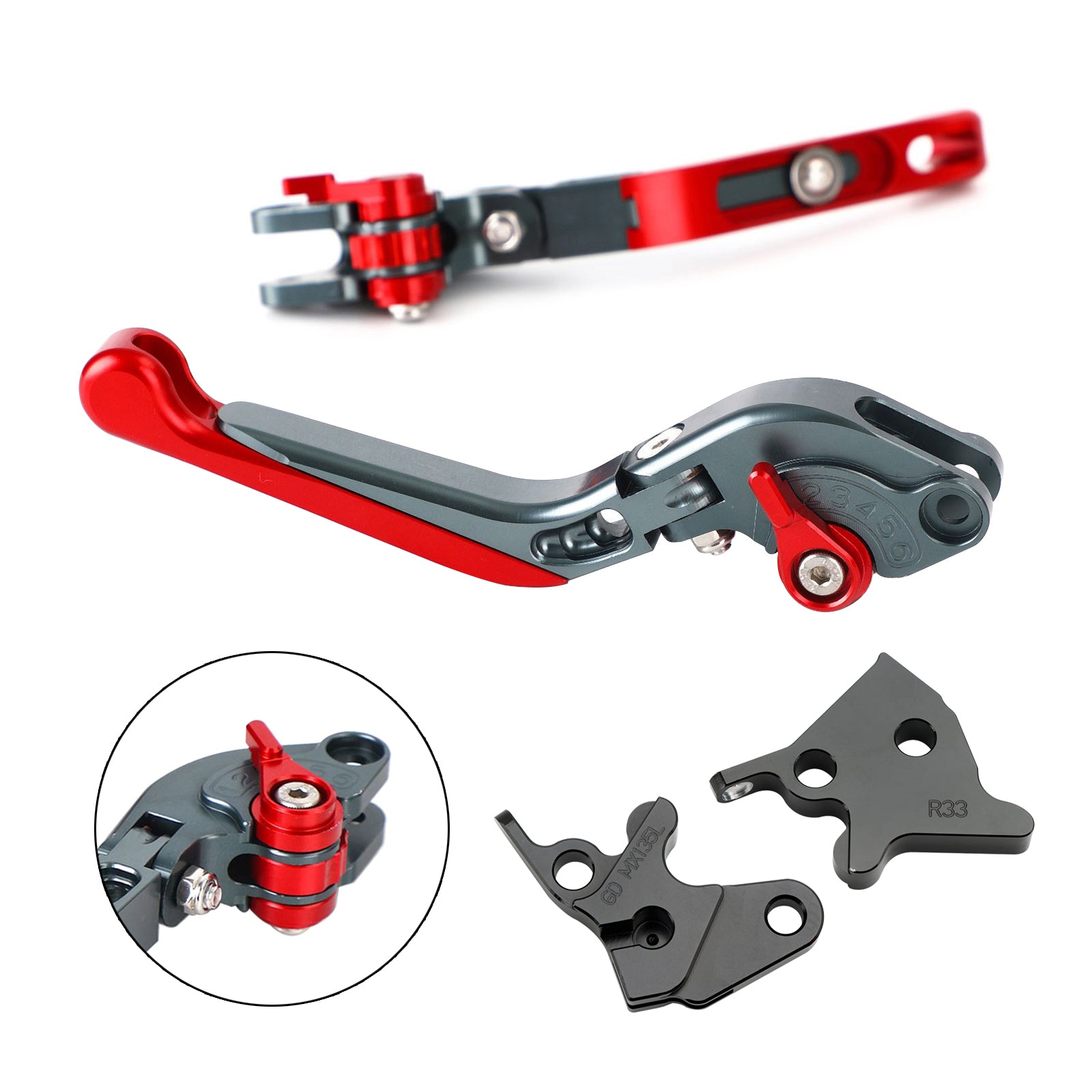 Adjustable Clutch Brake Lever fit for YAMAHA YBR125 2005-2014