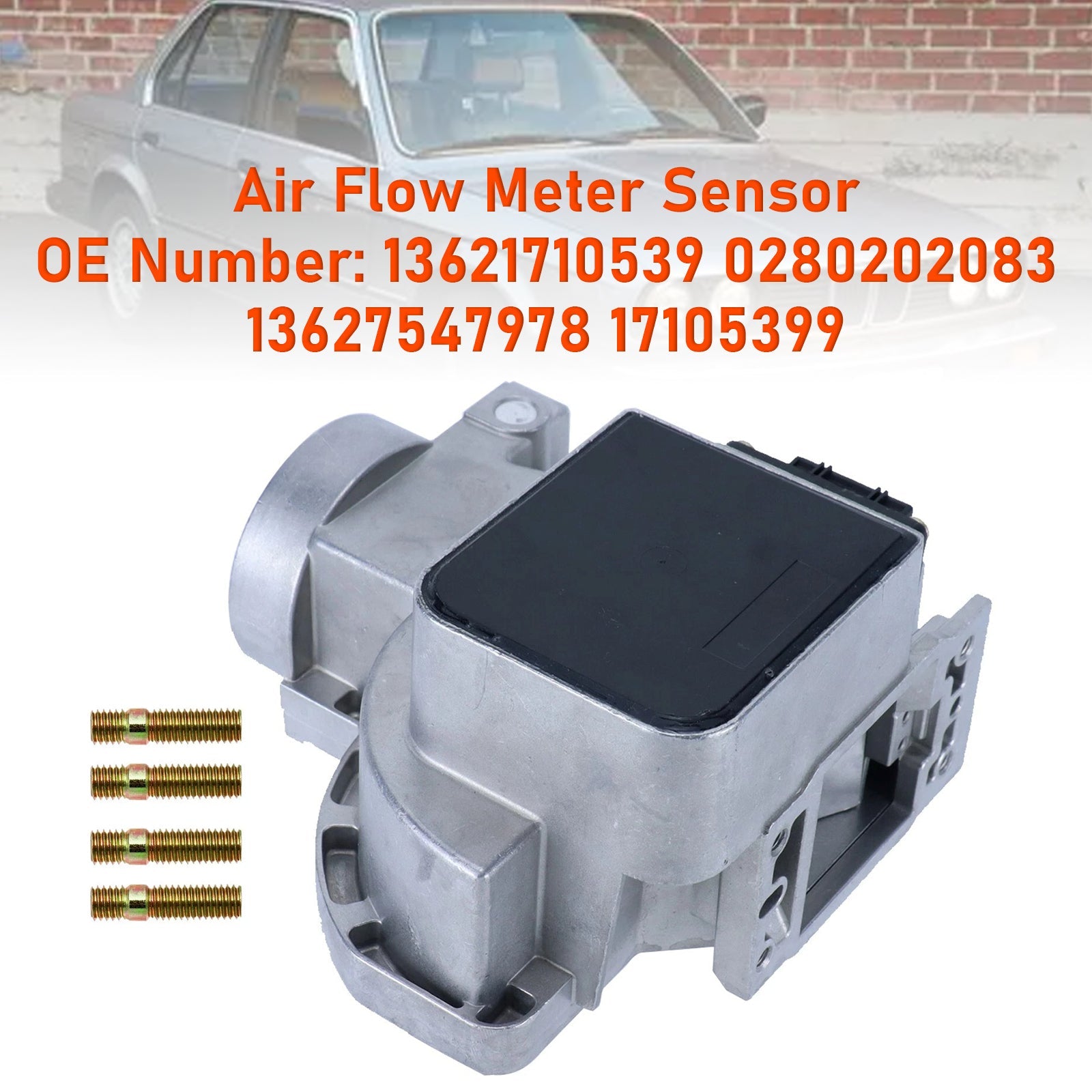 09/1985-12/1987 BMW E28 525e 2.7 92 kW / 125 PS Air Flow Meter Sensor 0280202083 17105399