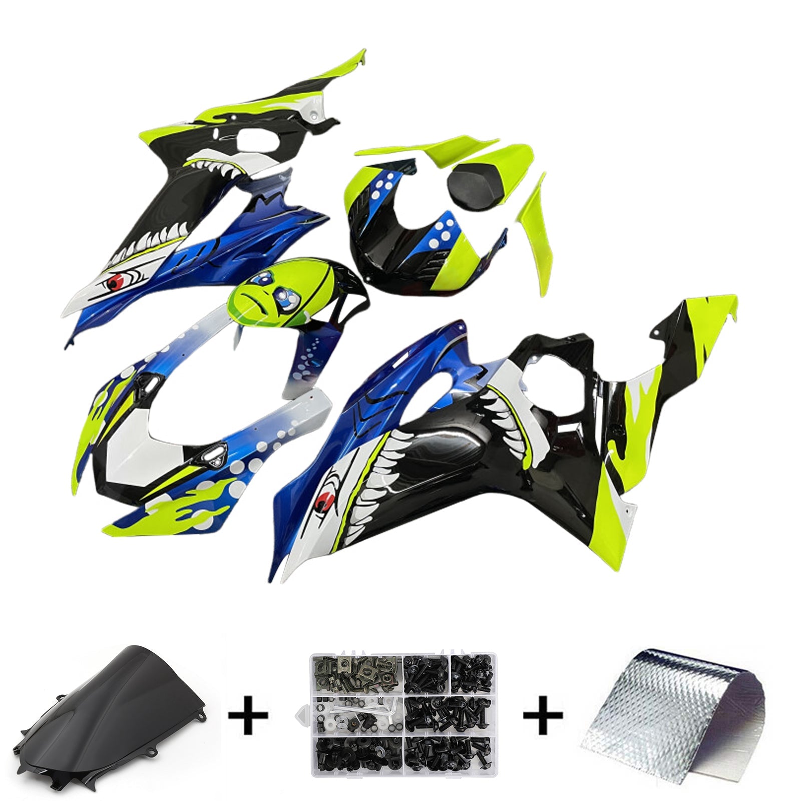 Yamaha YZF-R6 2017-2023 Fairing Kit Bodywork Plastic ABS