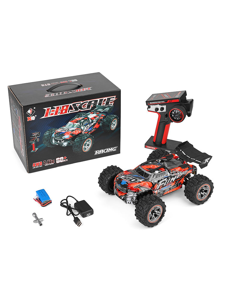 Wltoys XK 184008 RC Car 1/18 60KM/H 4WD Brushless 2.4G High Speed Off Road Truck