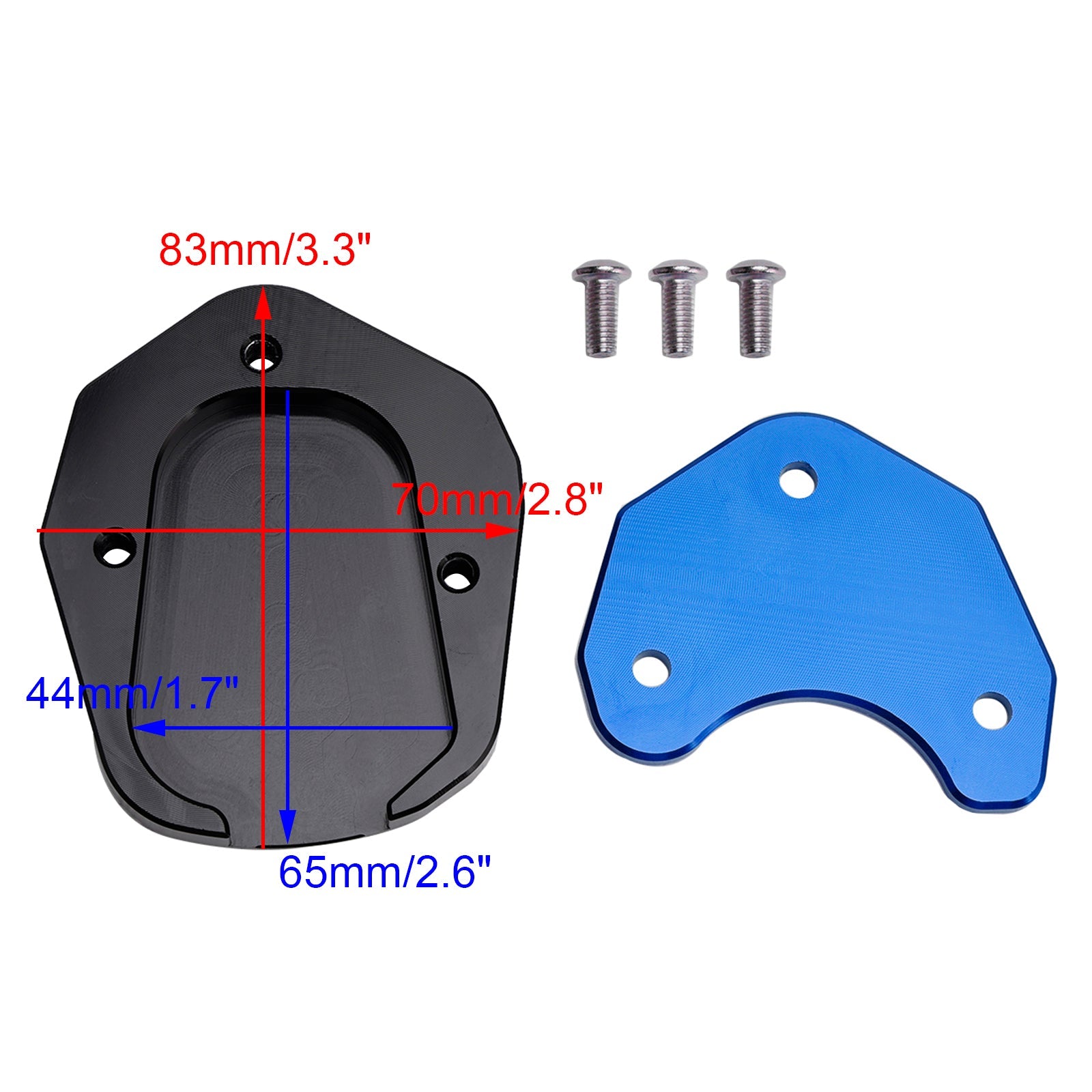 2022-2025 Tiger Sport 660 Kickstand Enlarge Plate Pad fit for
