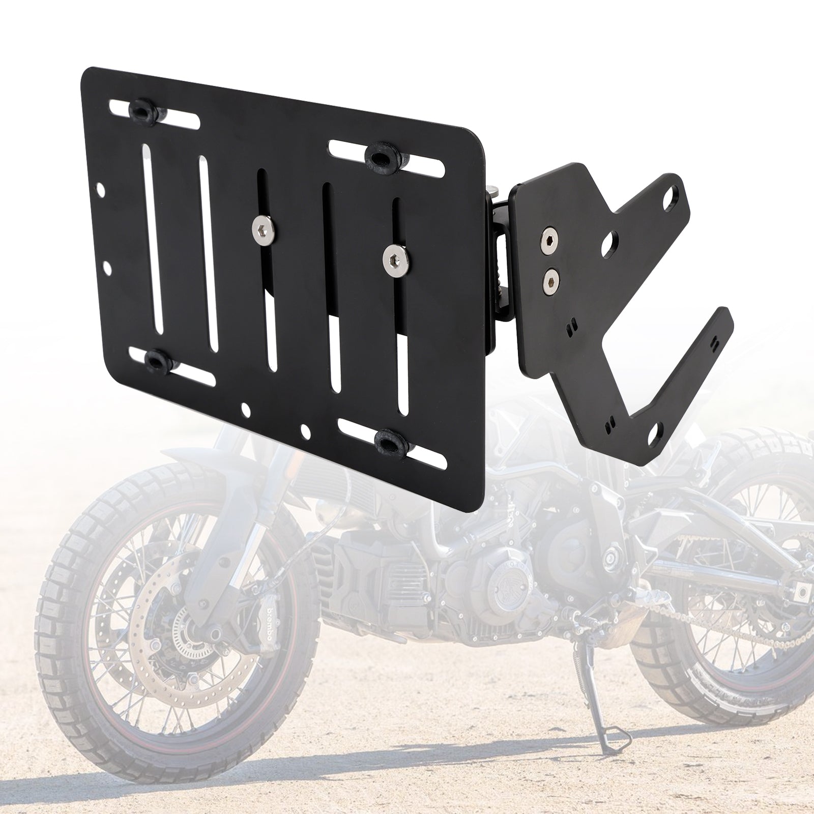2019-2024 INDIAN FTR1200 Side License Plate Holder Frame Bracket