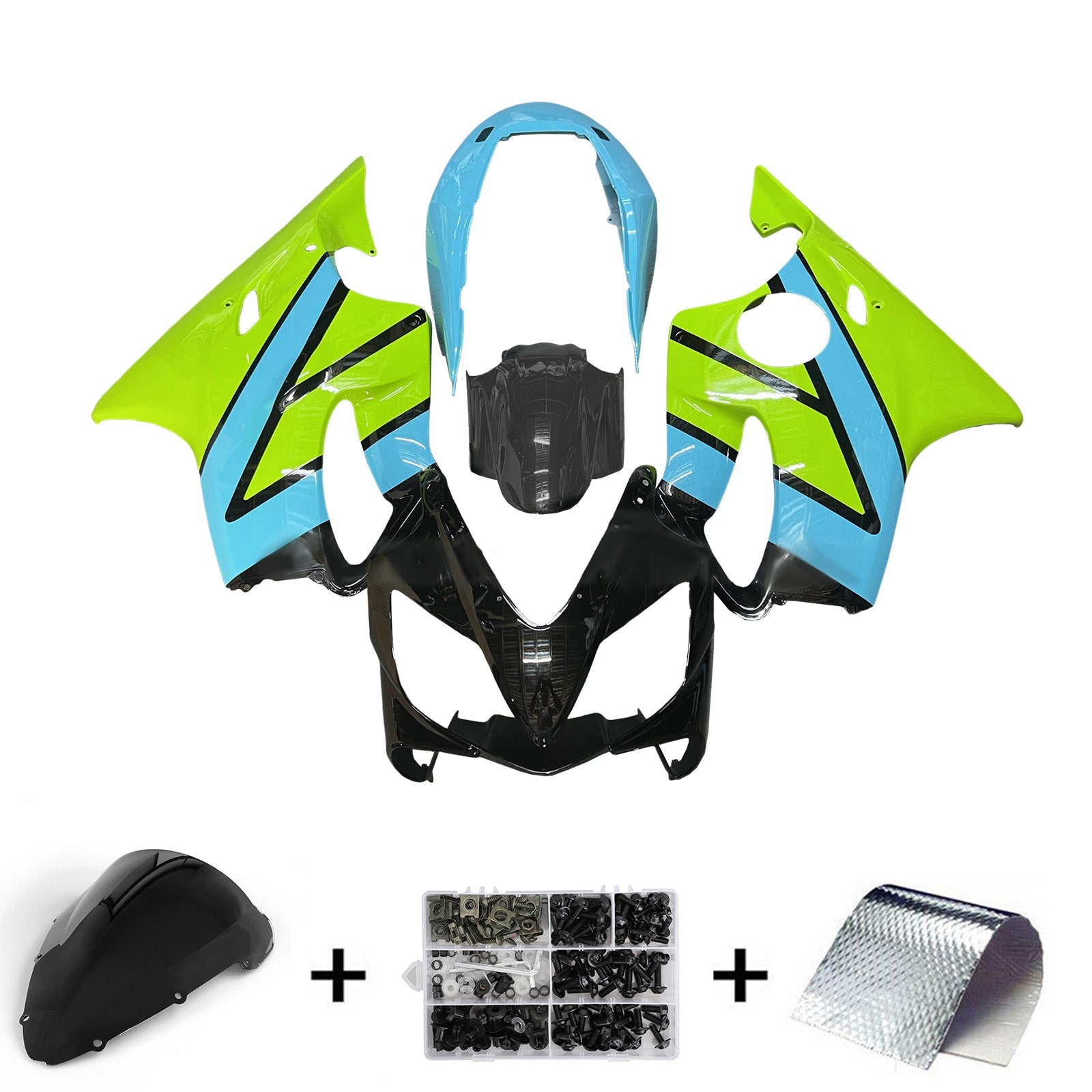 Injection Fairing Kit Bodywork Plastic ABS For Honda CBR600 F4i 2004-2007