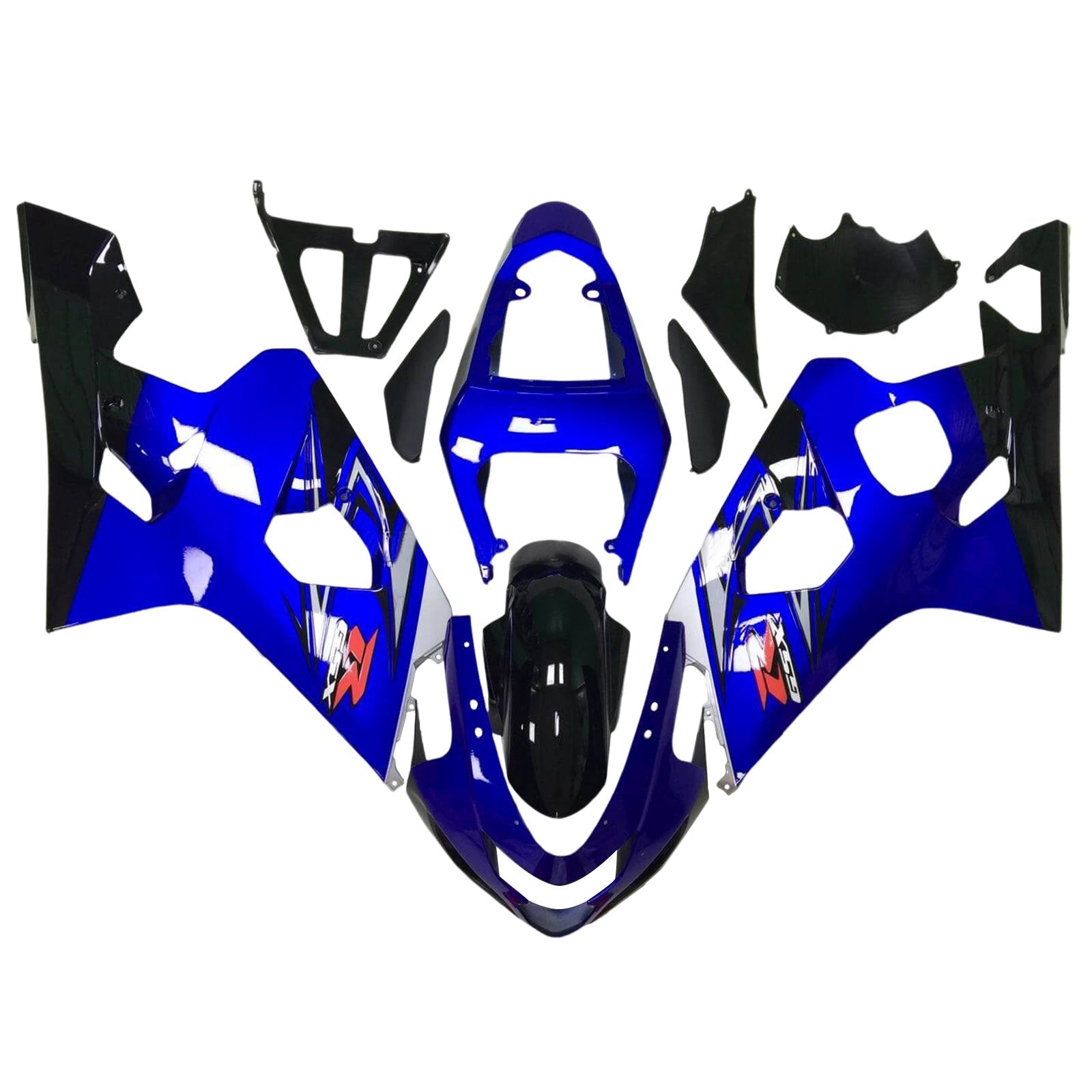 Aموتوبارت سوزوكي GSXR 600/750 2004-2005 K4 الهدايا المجمعة هيكل السيارة البلاستيك ABS