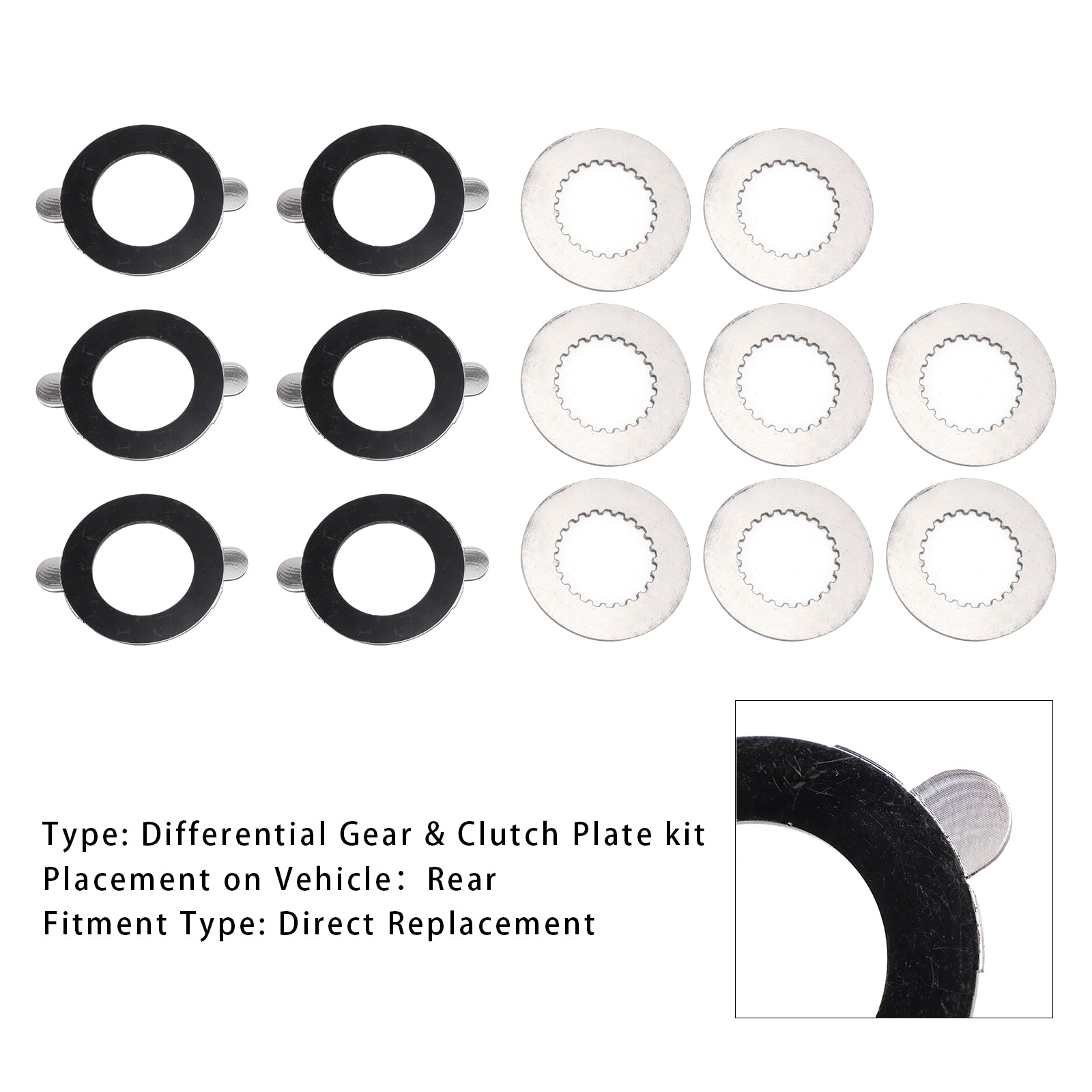 8.8 inch Posi Clutch Pack Kit F8.8CPK For Ford