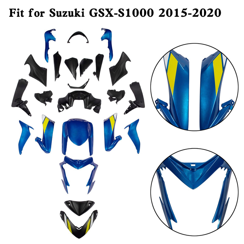 Kit Carenado Carrocería Plástico Suzuki GSX-S 1000 GSXS 2015-2020