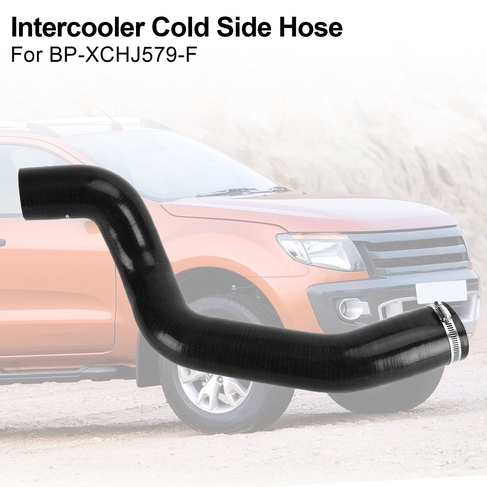 BP-XCHJ579-F Ford Ranger PX Mazda BT50 3.2L 2012+ Black  New Intercooler Cold Side Hose