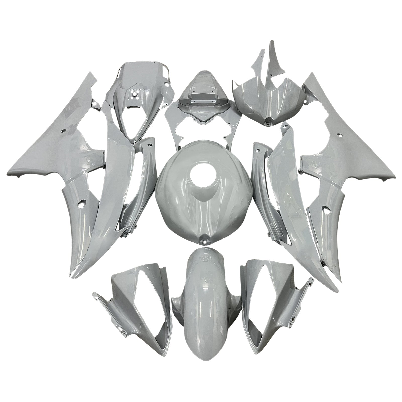 Injection Fairing Kit Bodywork Plastic ABS For Yamaha YZFR6 YZF-R6 2008-2016