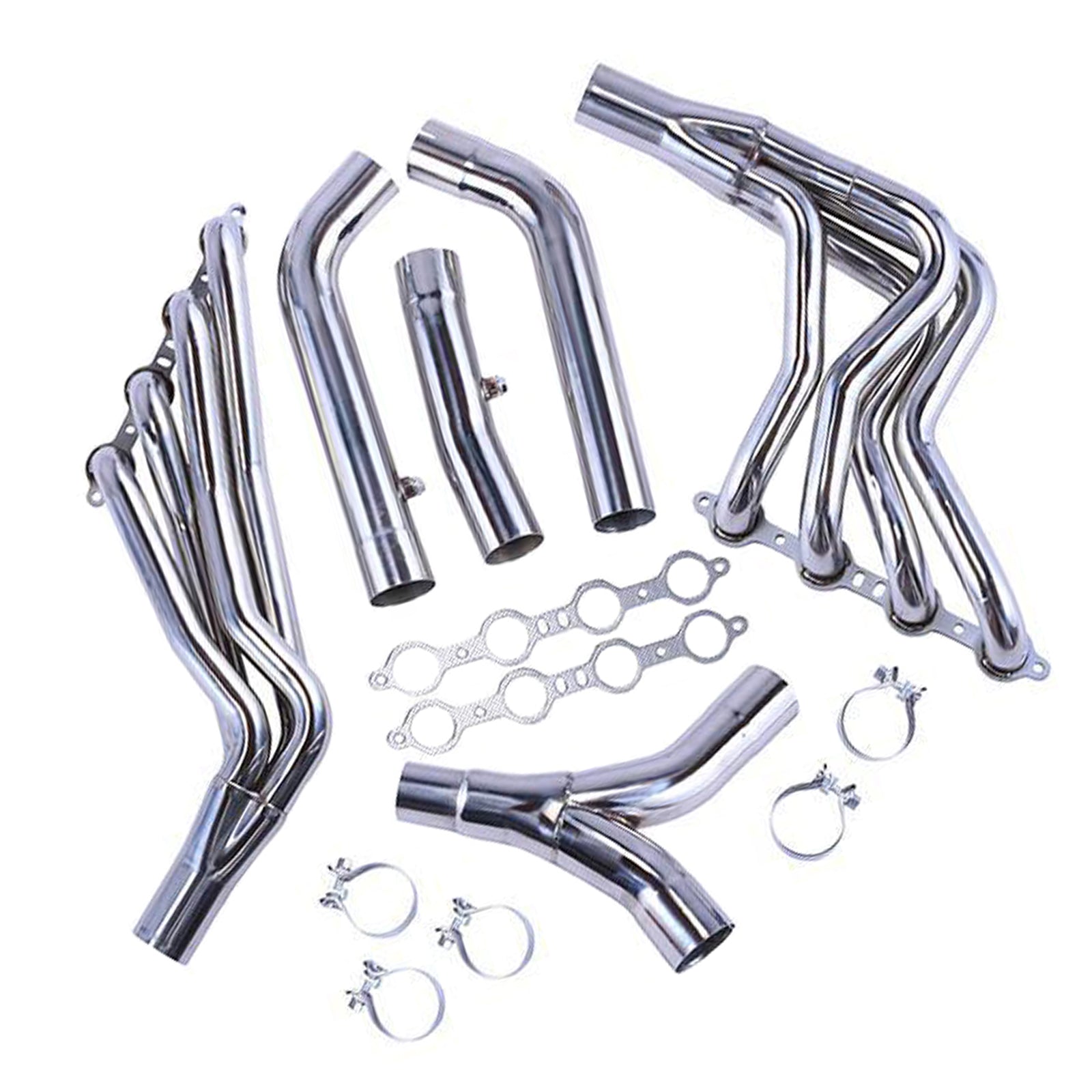 Exhaust Manifold Header Fit Chevy LS1 Camaro Race Version F-Body 1-7/8