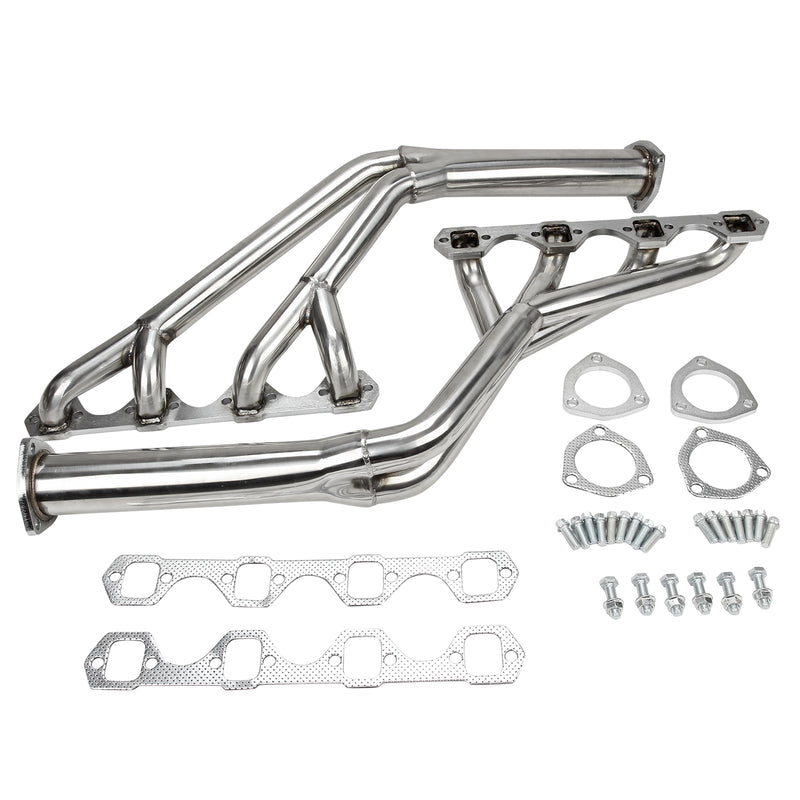 Manifold Header Fit Mustang 260/289/302 V8 64-70 Tri-y Header Stainless Steel