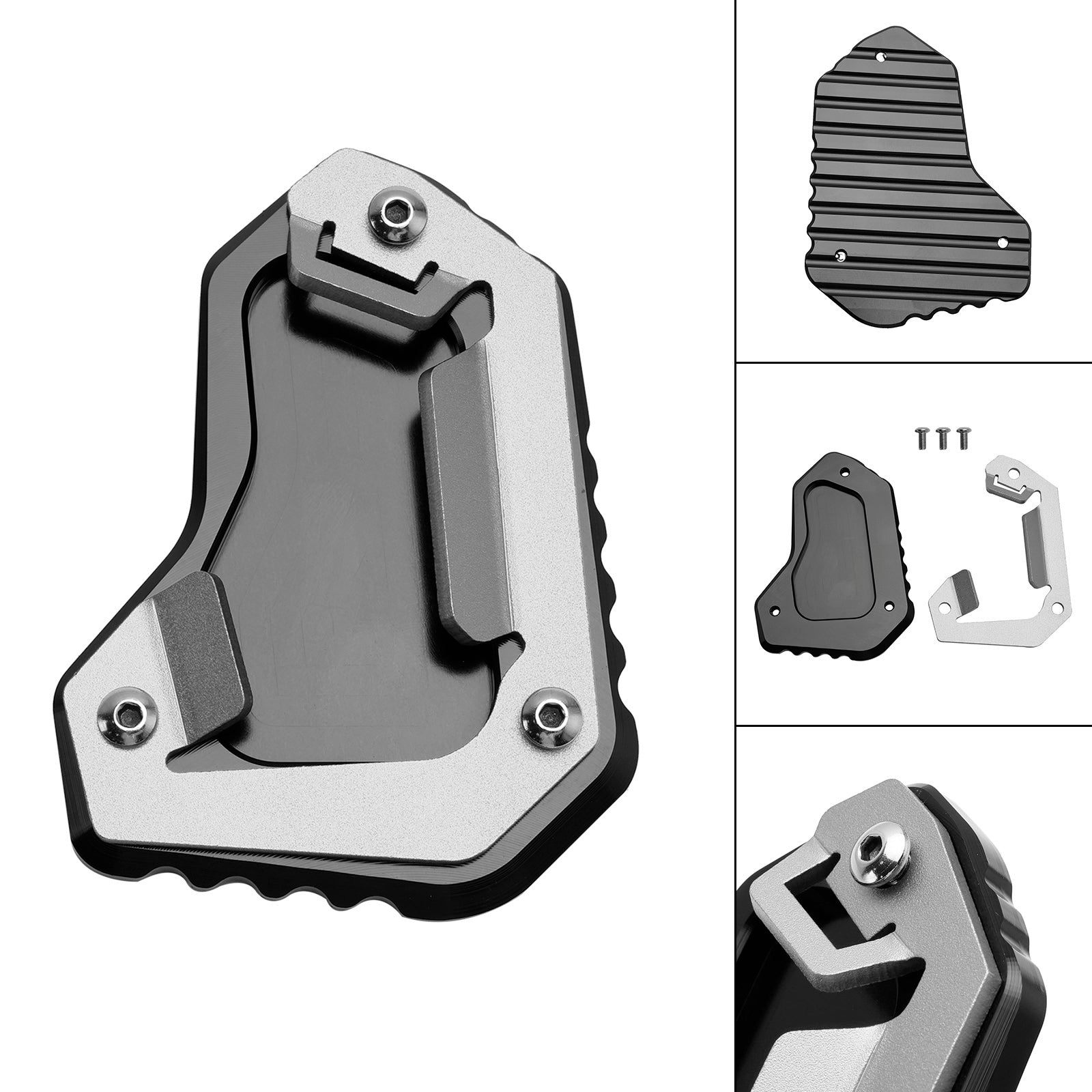 Kickstand Enlarge Plate Pad fit for Tiger 1200 Explorer（V13VG）2012-2015