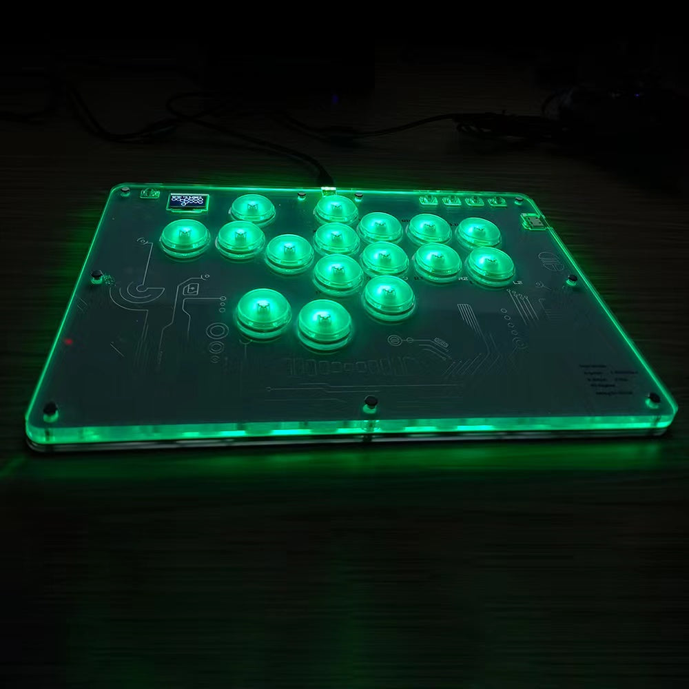 HITBOX Fighting Keyboard hitbox Arcade Joystick Advanced Buttons Street Fighter 6 Steam Raspberry Pi Keyboard