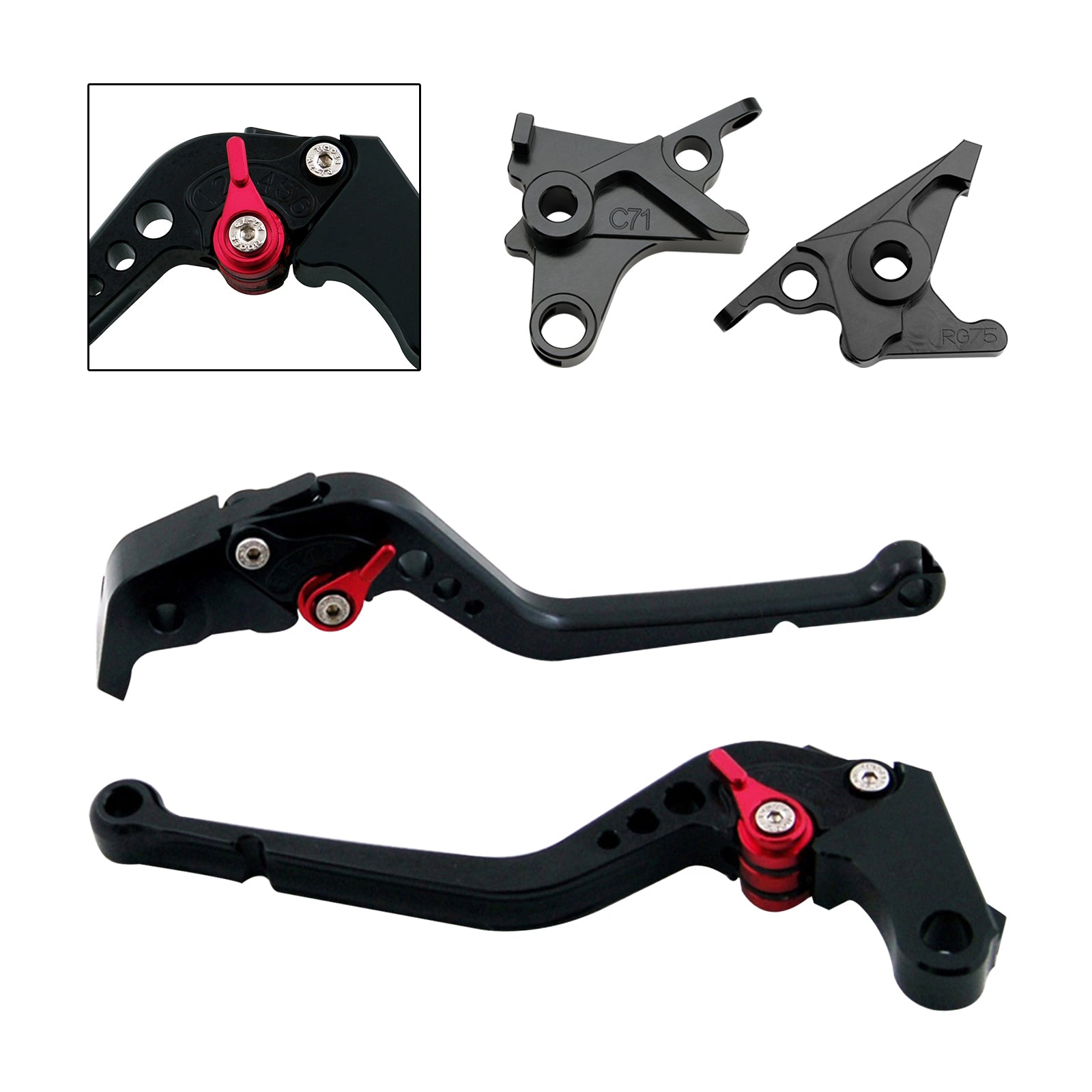 Long Clutch Brake Lever fit for BMW R NINE T /PURE/RACER 2017-2023