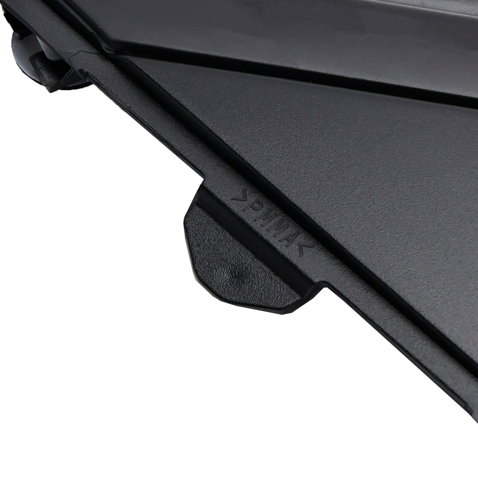 2X Left+Right Side View Door Mirror Flag Cover Molding Trim for Fiat 500 12-19