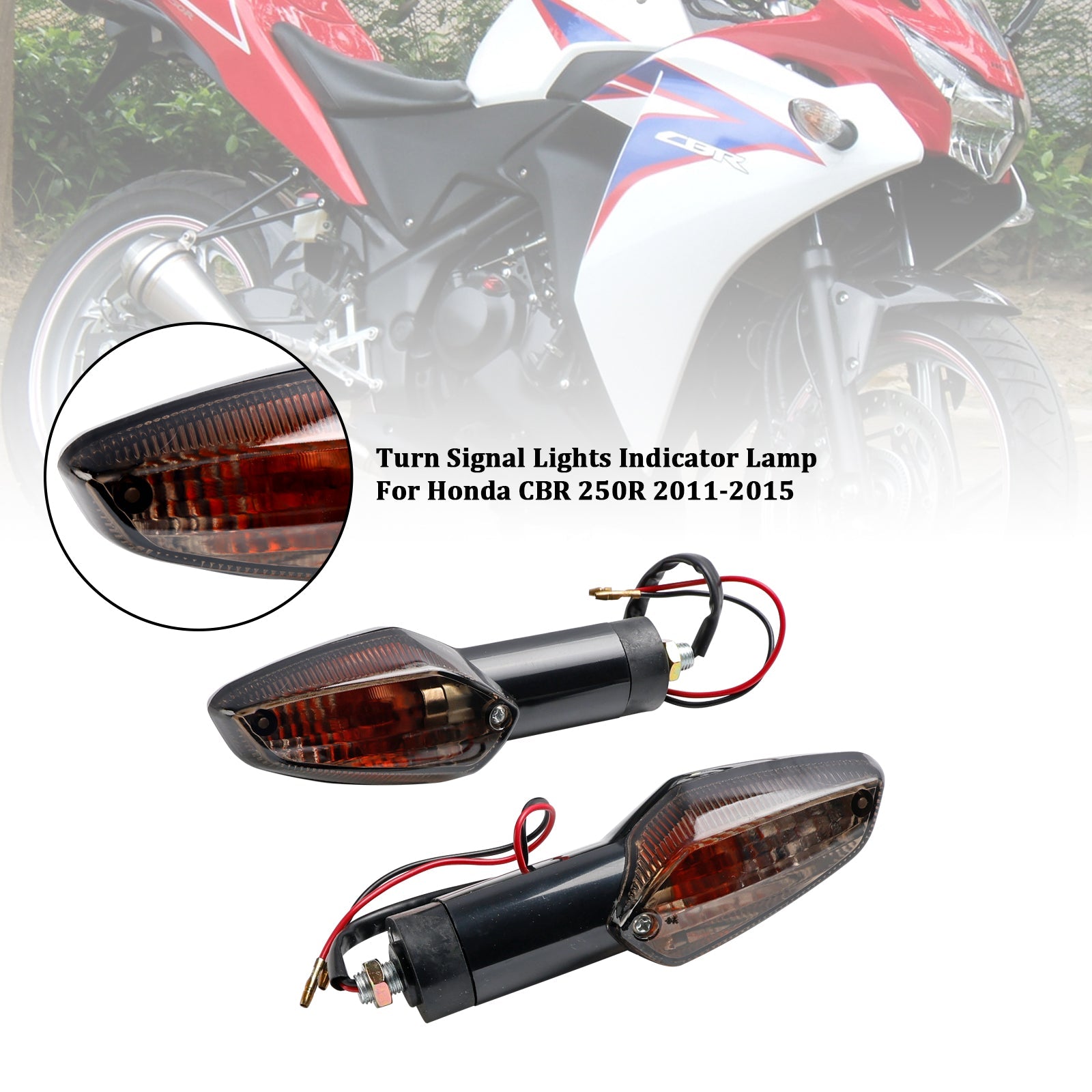 Turn Signal Lights Indicator Lamp For Honda CBR 250R 300R CBF 125 150 CB300