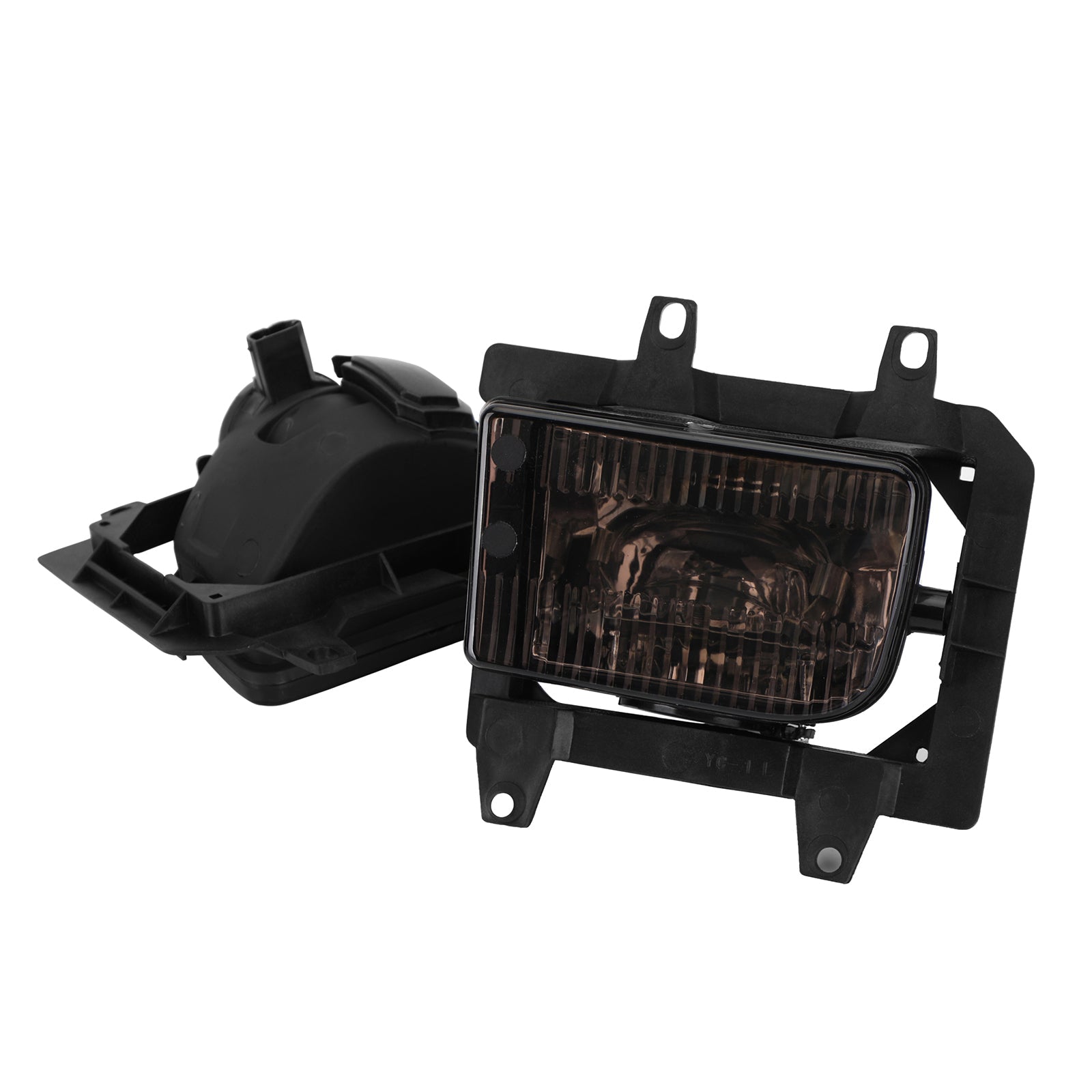 1985-1993 BMW E30 3-Series LH RH Pair Front Bumper Fog Light Without Blubs