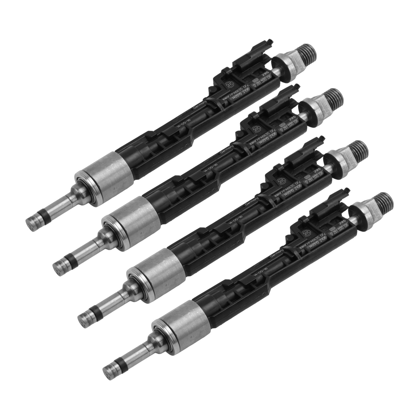 4Pcs Fuel Injector For BMW F10 M5 F06 F07 F12 F13 F15 X5 0261500136 13647599876