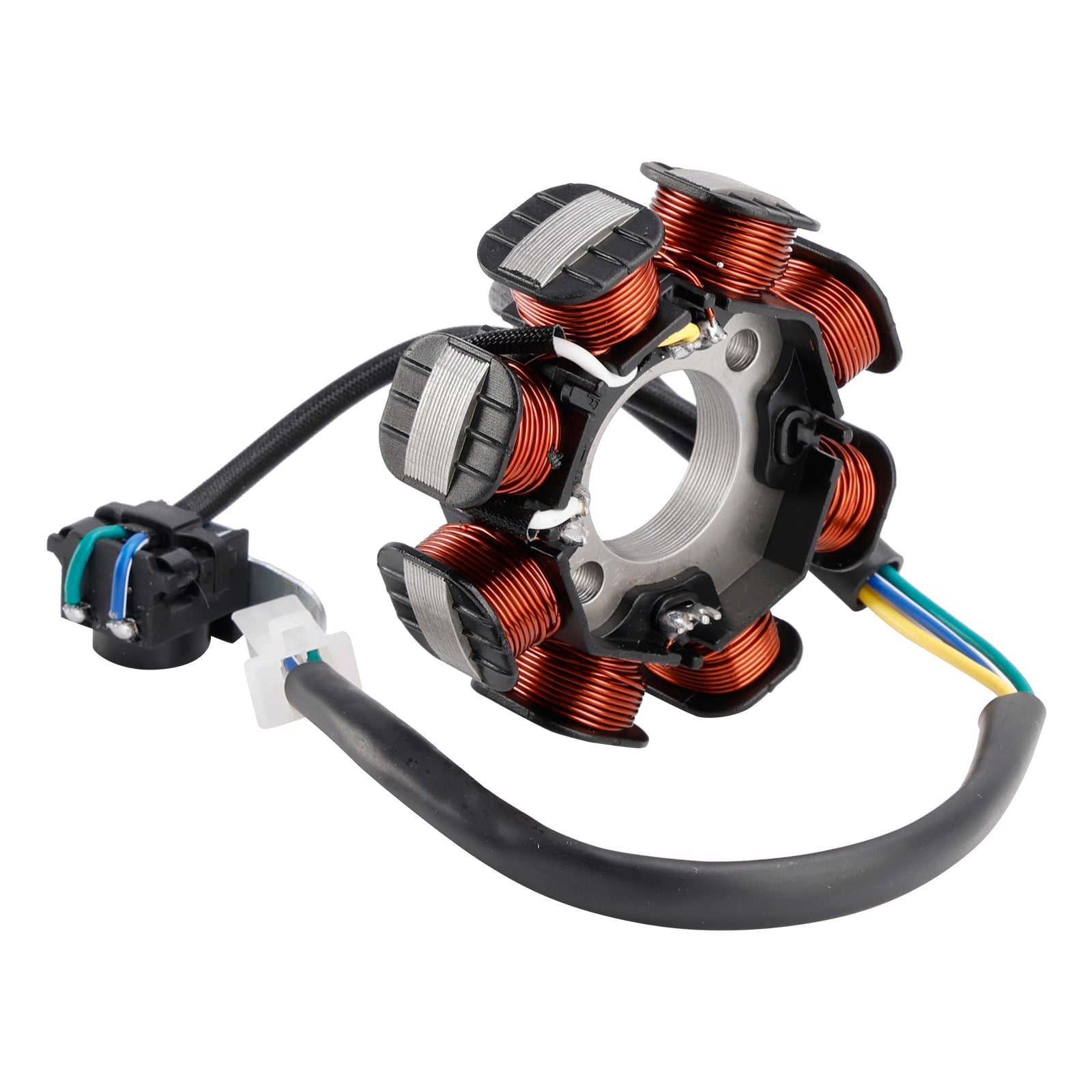 8 COIL - 4 WIRE - STATOR ASSY FOR SUZUKI GSX110 FX110 FD110 32101-30D00