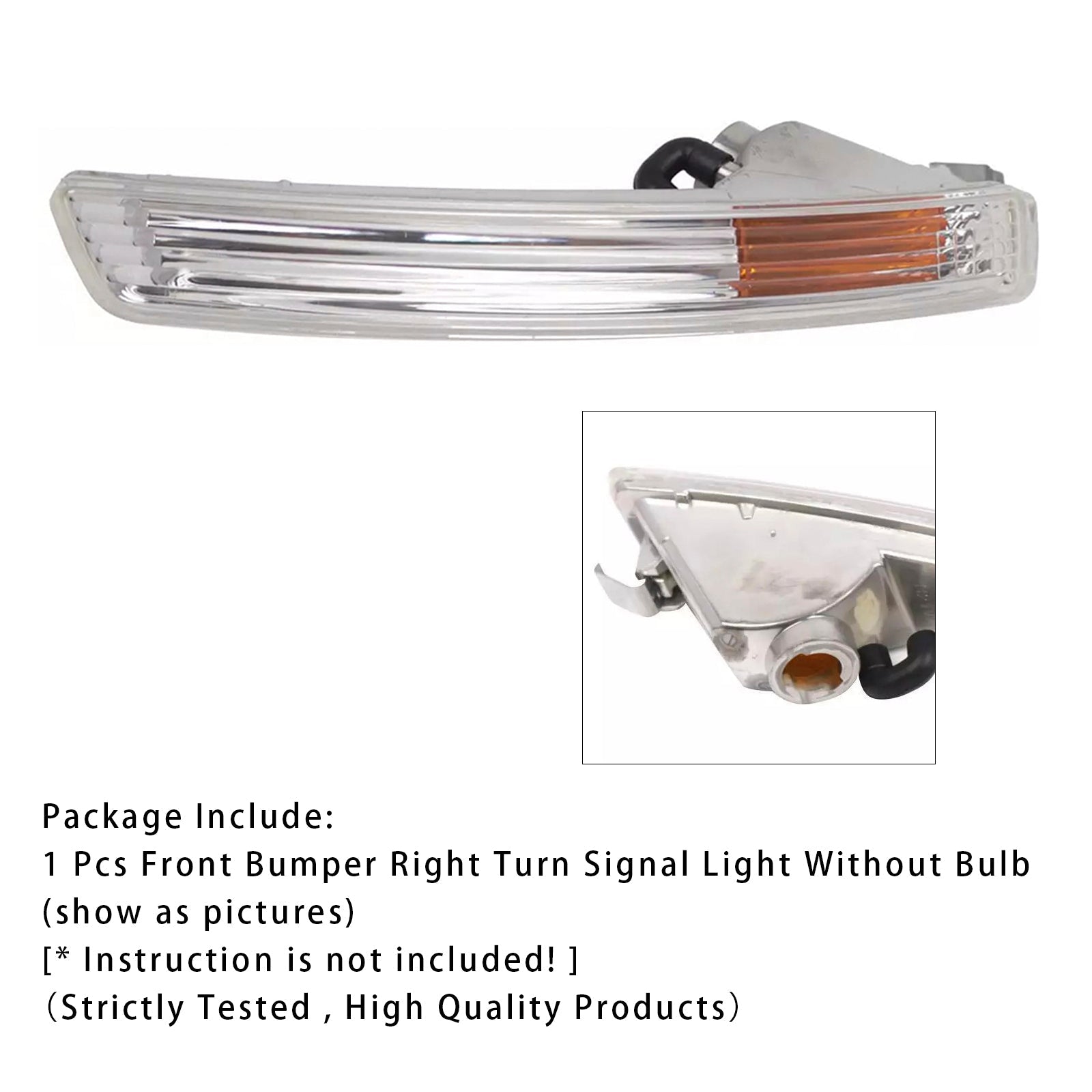 2006-2010 Volkswagen Beetle 1 Pcs Front Bumper Right Turn Signal Light 1C0953042R