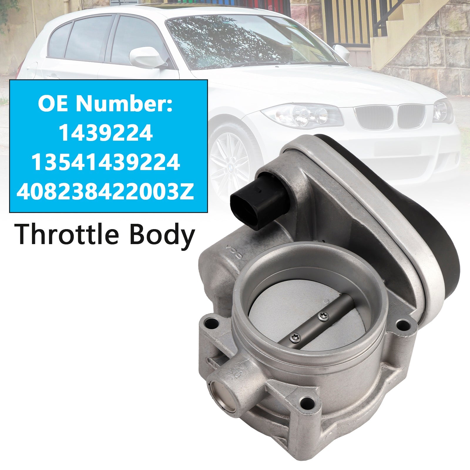 1998-2007 BMW 3 Series E46 Convertible, Coupe, Estate, Hatchback, Saloon Throttle Body 13541439224 408238422003Z