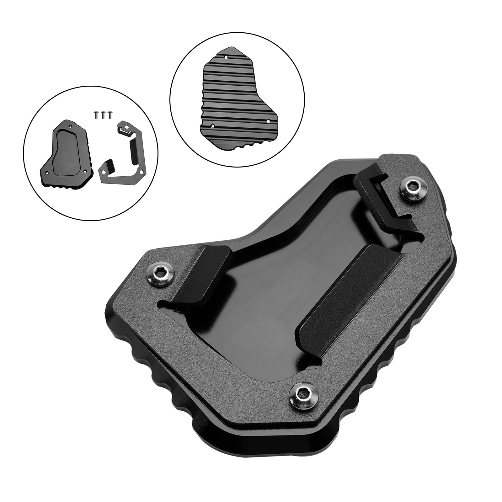 Kickstand Enlarge Plate Pad fit for Tiger 1200 Explorer（V13VG）2012-2015