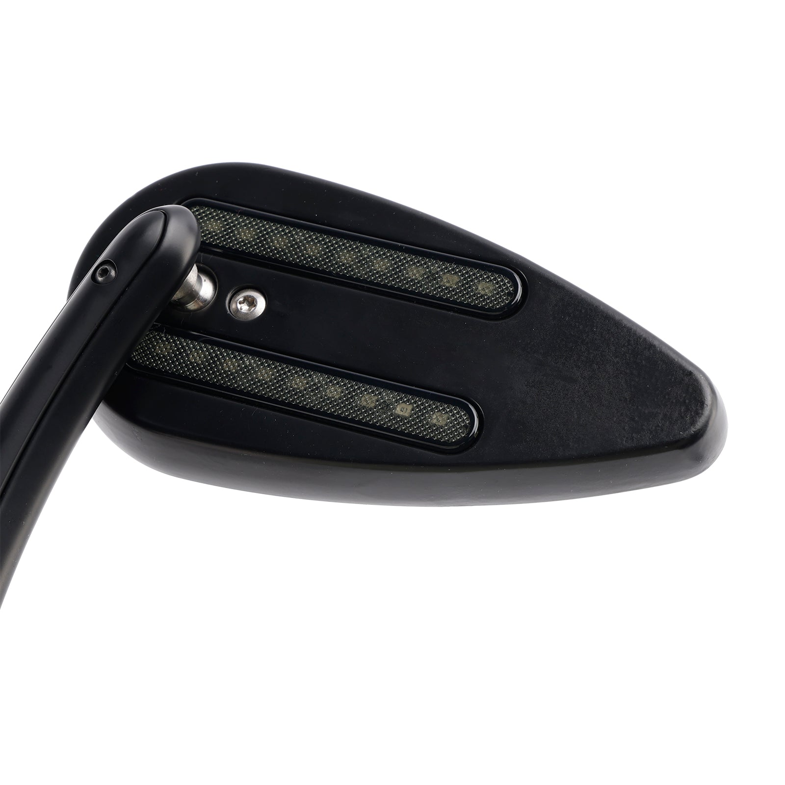 1990-2021 Sportster 883 1200 Black Custom Dynamics LED Turn Signal Mirrors