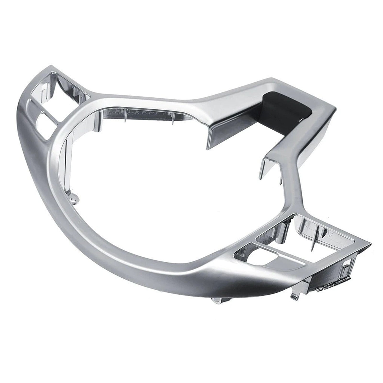 Silver Chrome Steering Wheel Trim Cover For Mercedes Benz W204 W207 W212 C-Class