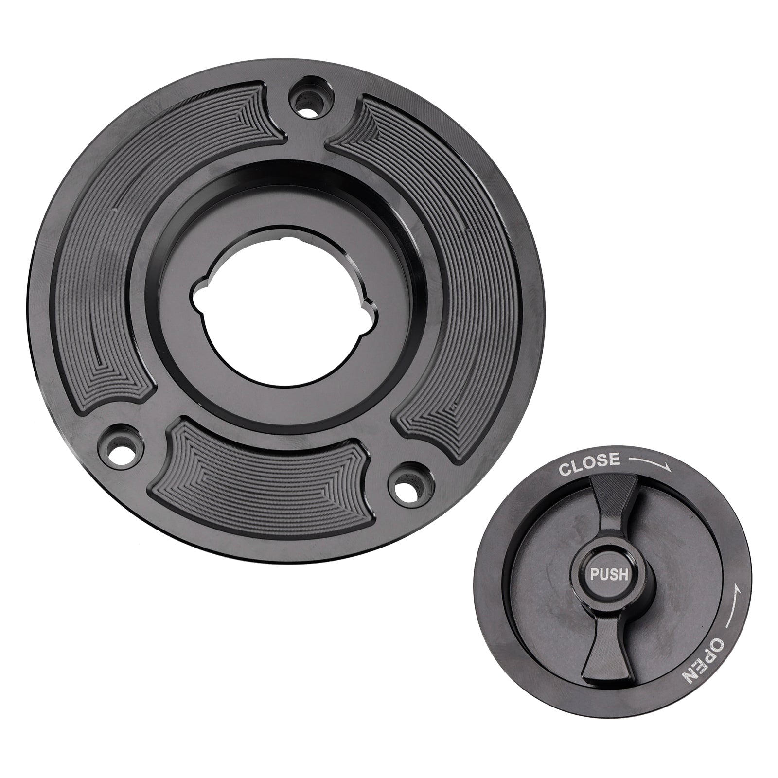 QUICK-TURN FUEL GAS CAP FOR SUZUKI GSX GSF 650 1250 BANDIT GSX1300R HAYABUSA