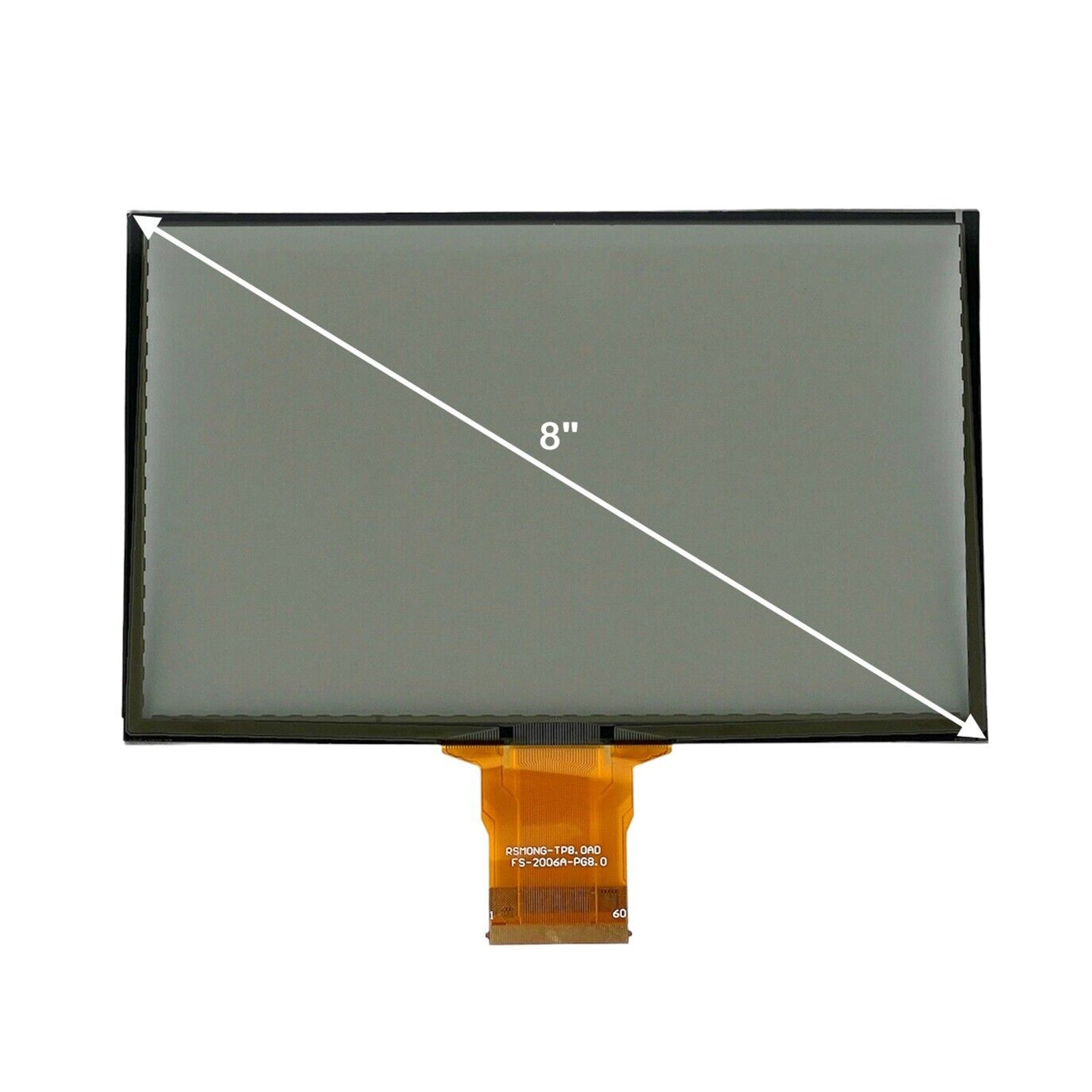 2013-2017 Ford F-250 F350 F550 Super Duty 8"LCD Monitor & Touch Screen LQ080Y5DZ05