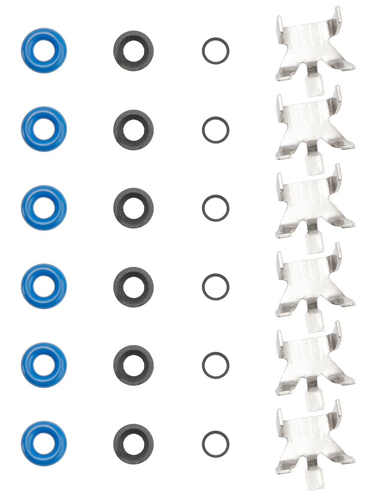 6PCS Fuel Injector Repair Seal Kit fit Ford F150 3.5L Turbo EcoBoost 2011-2016