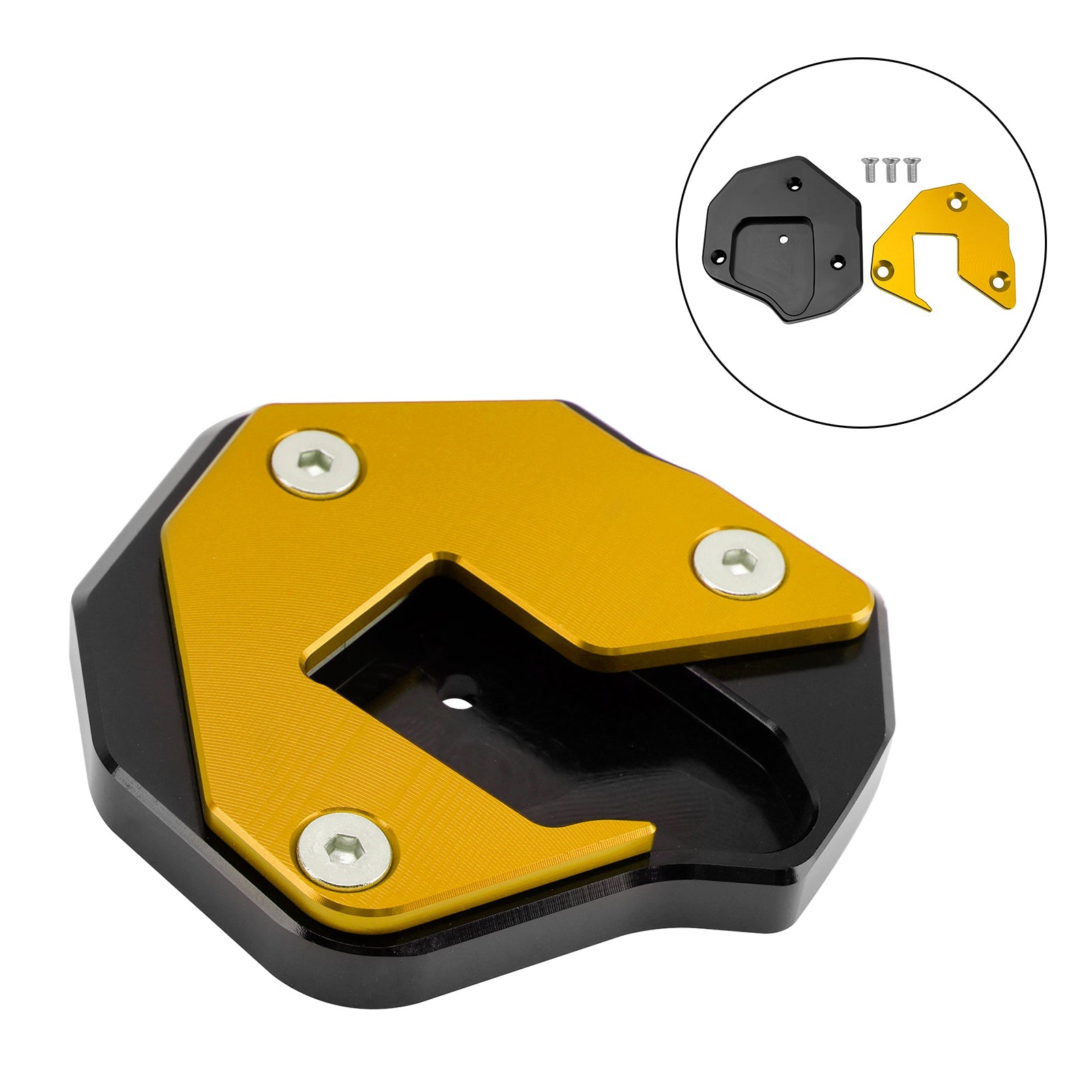 2008-2020 Suzuki GSXR1300R Kickstand Enlarge Plate Pad