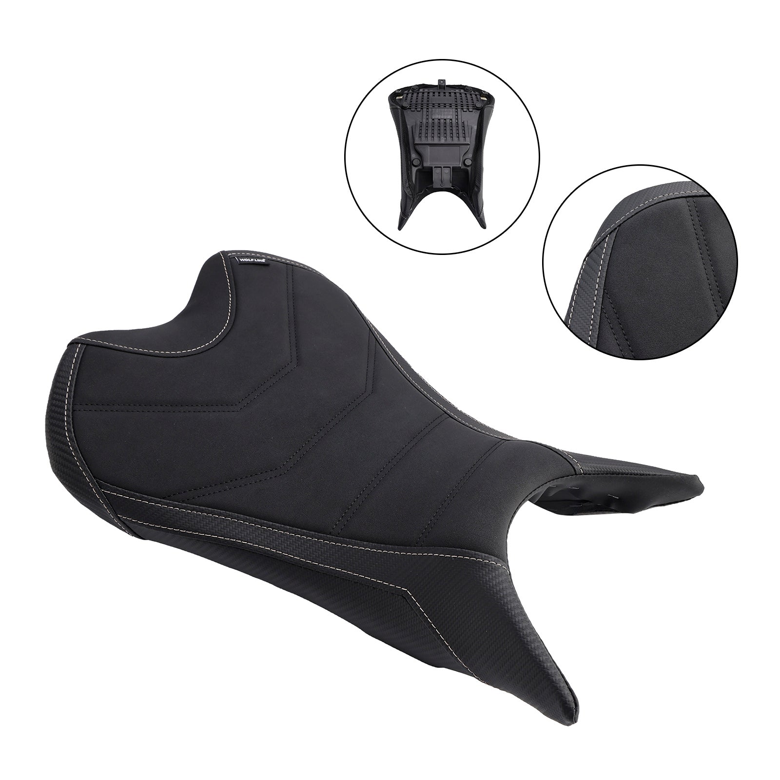 2023-2024 Street Triple 765/S/R Front Raider Seat Driver Cushion Pu