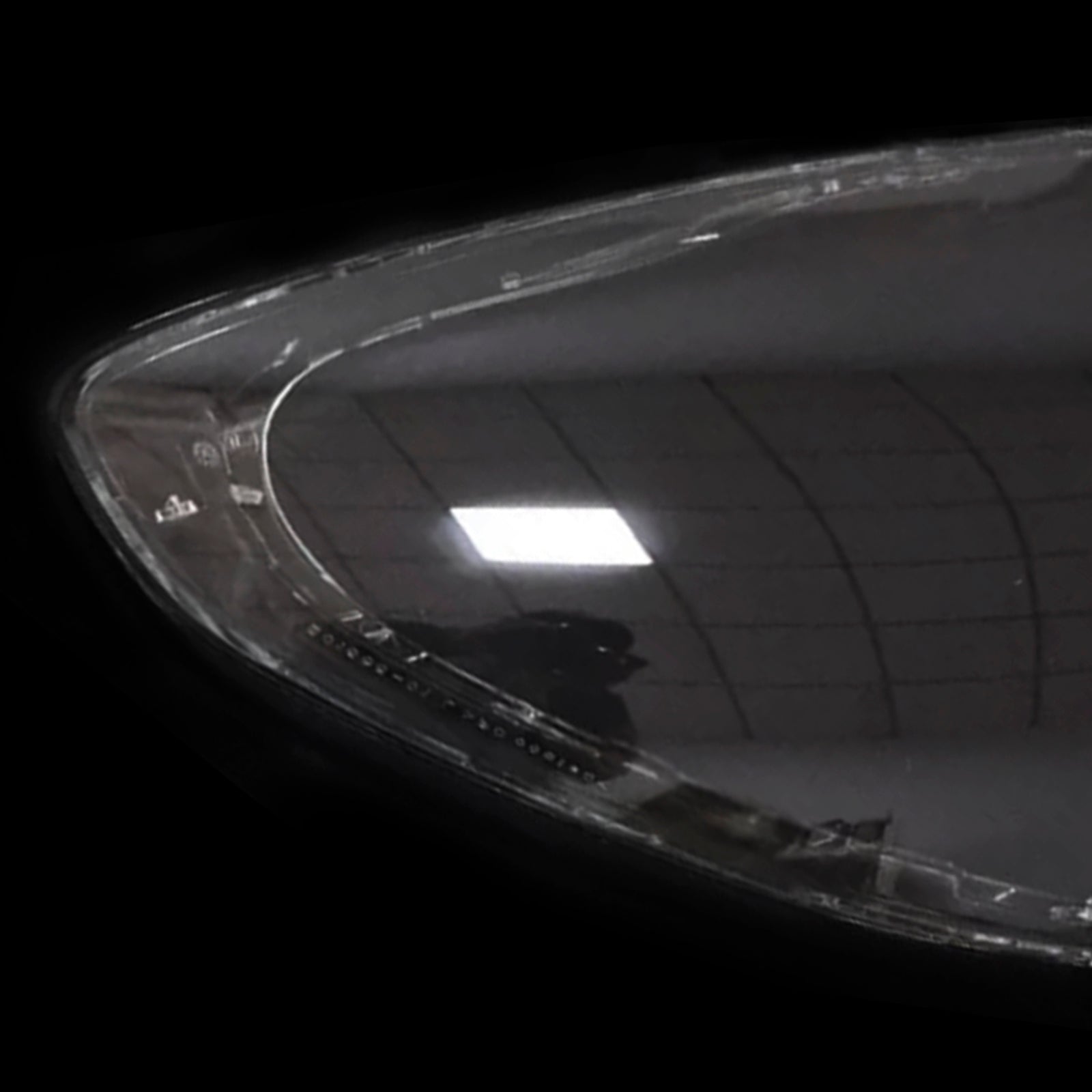 2017-2020 Porsche Panamera 2Pcs Front Headlight Lens Cover Shell Clear