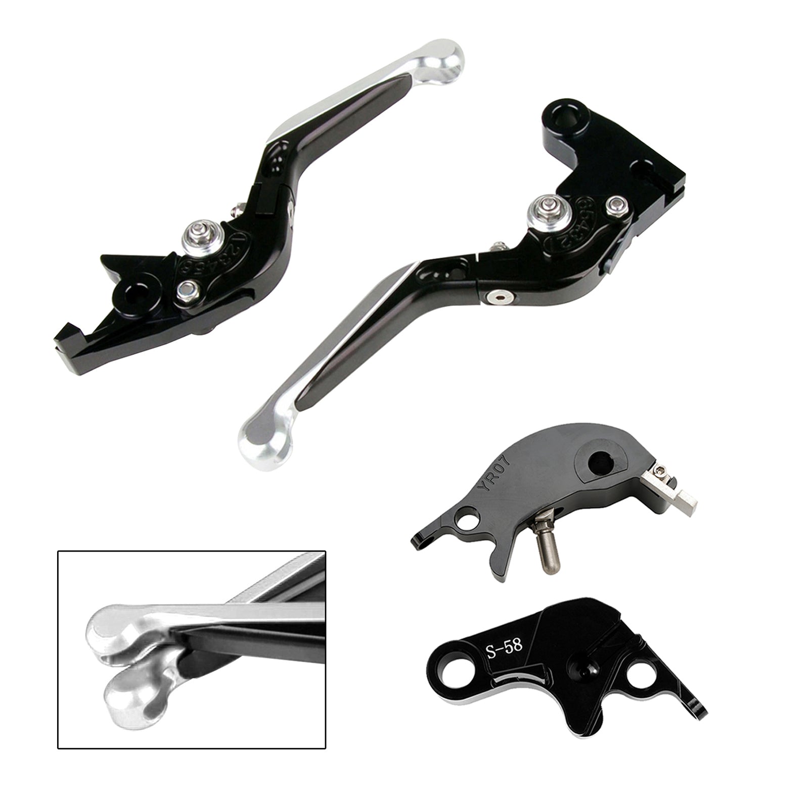 Adjustable Clutch Brake Lever fit for YAMAHA YZF R7 MT-10/SP FZ-10/SP 2022-23