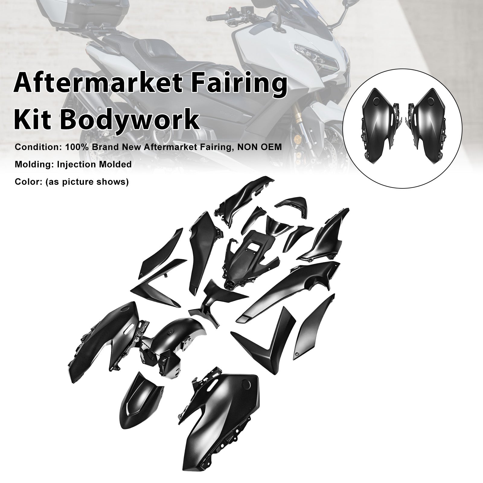 2025-2026 for Yamaha TMAX560 Injection Bodywork Fairing Kit