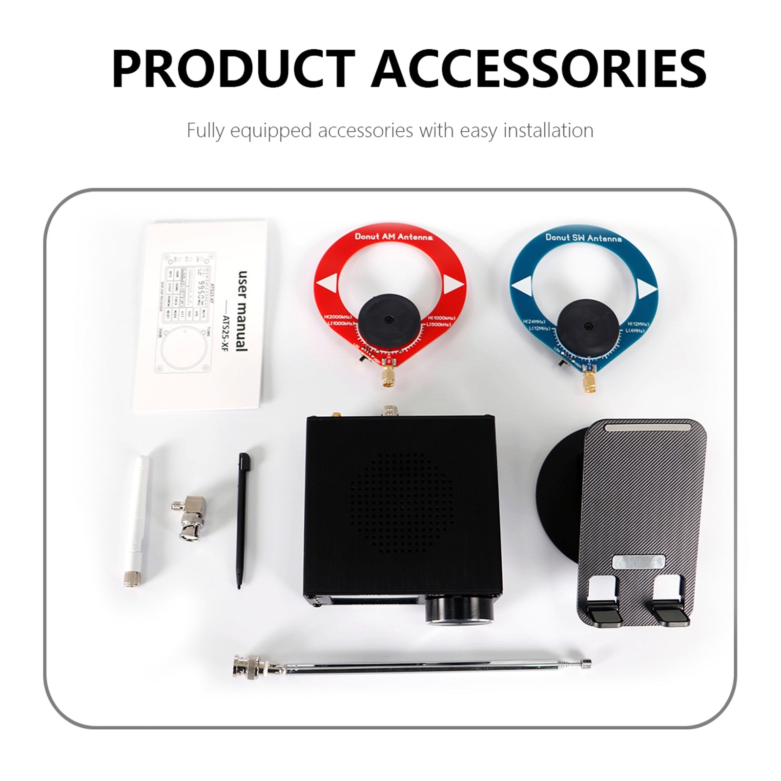 2025 ATS25-XF Portable 4.20 DSP Full Band Radio High Performance Radio Receiver