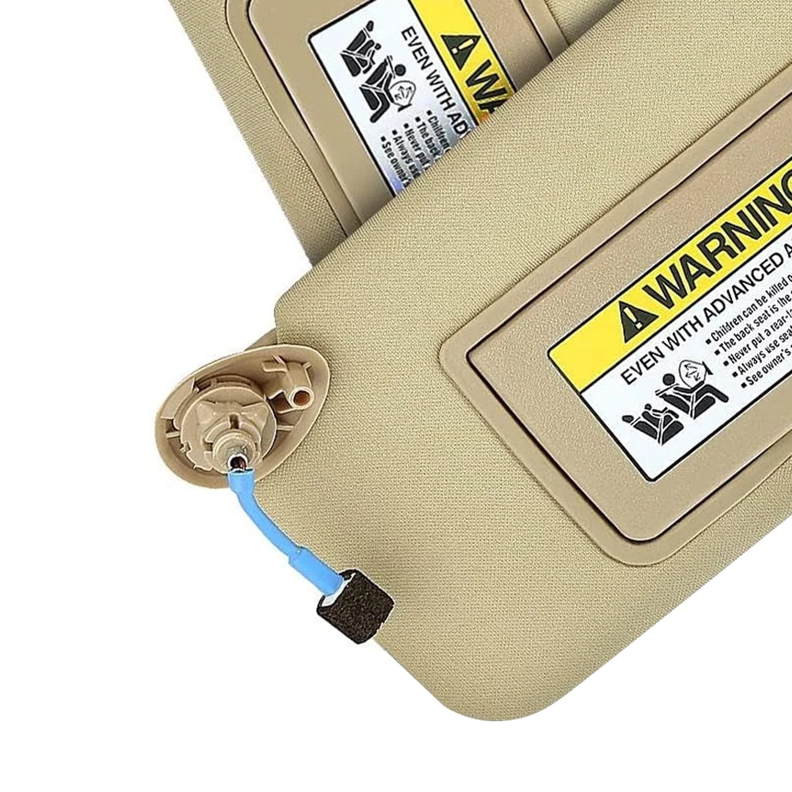 2008-2017 Honda Accord Pair Of Beige Sun Visor 83280TA5A51ZA