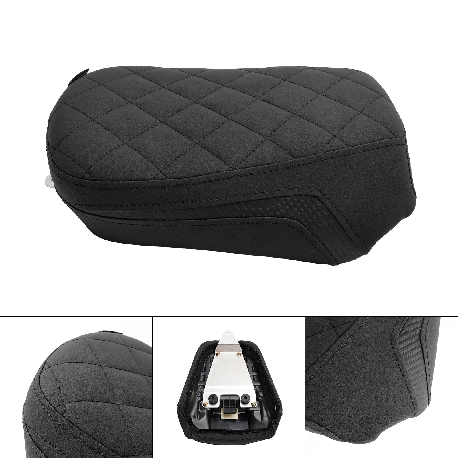 2015-2023 Kawasaki Vulcan S En650 Rear Passenger Seat Pillion Saddle Flat green