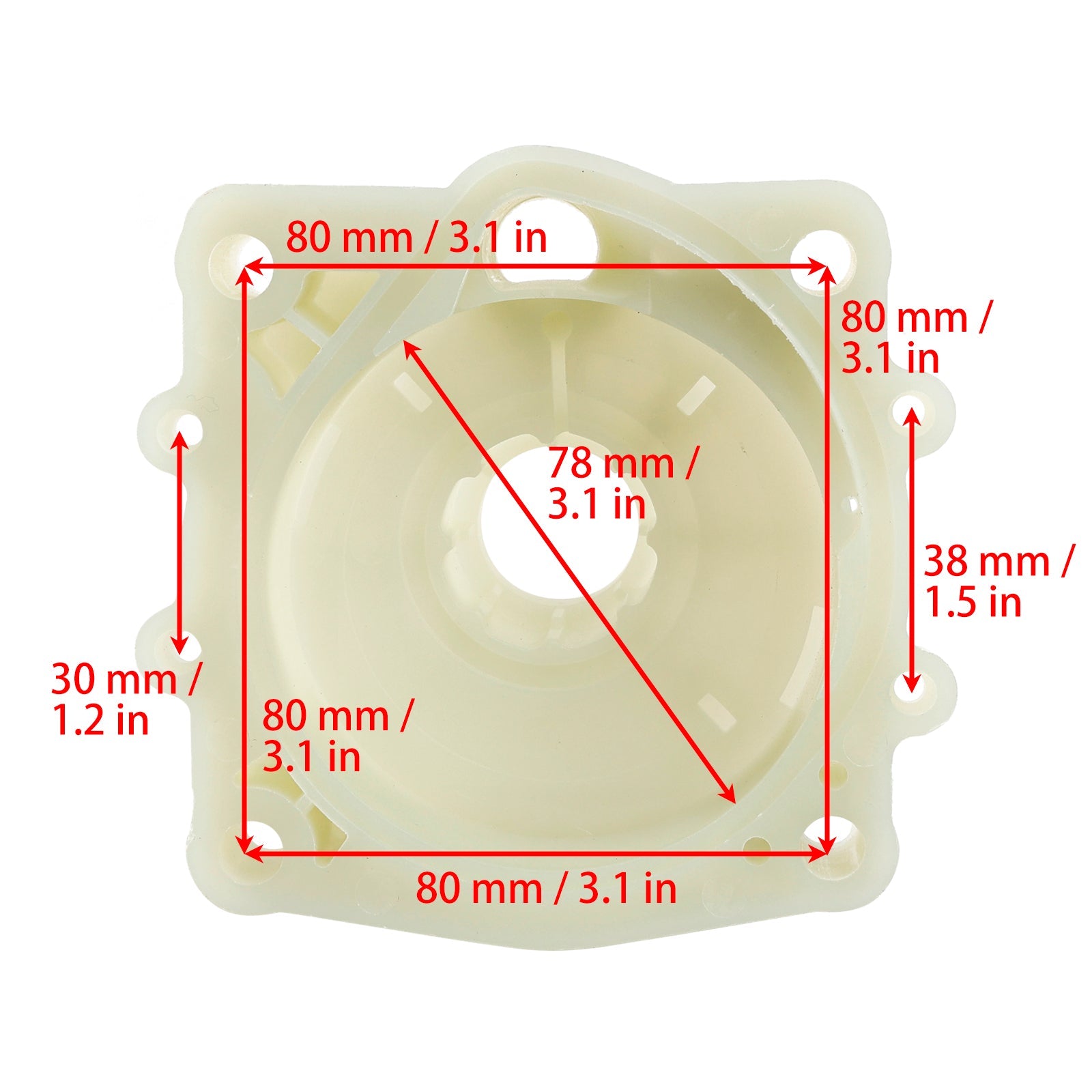 OUTBOARD HOUSING WATER PUMP fit for Yamaha 2 Stroke 100HP-250HP 61A-44311-01-00