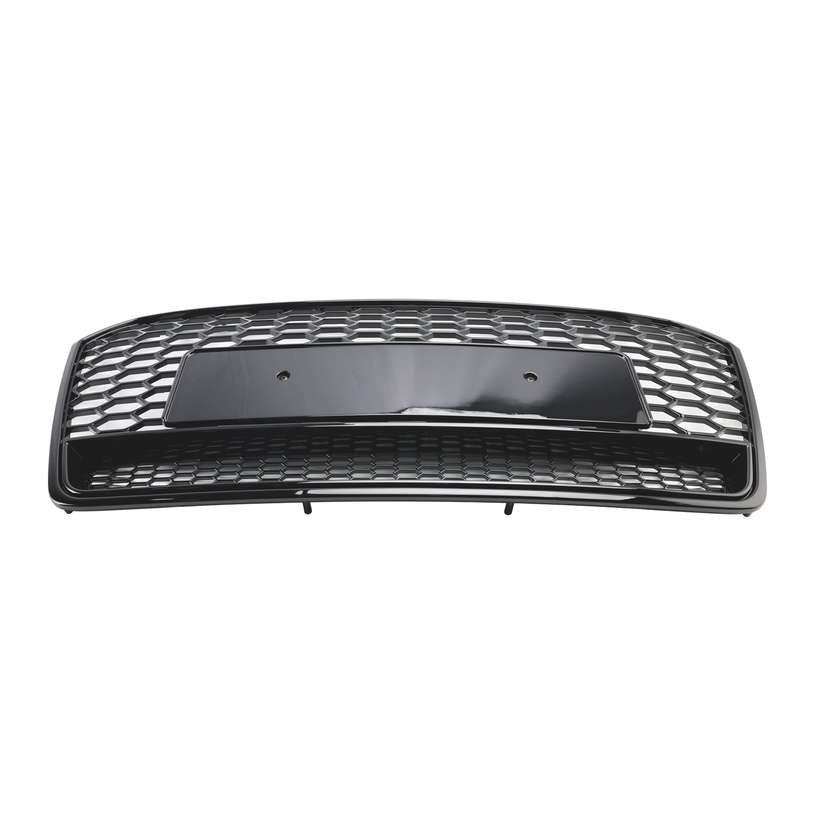 RS7 Style Honeycomb Front Bumper Grill Grille Fit Audi A7 C7 S7 2016-2018 Black