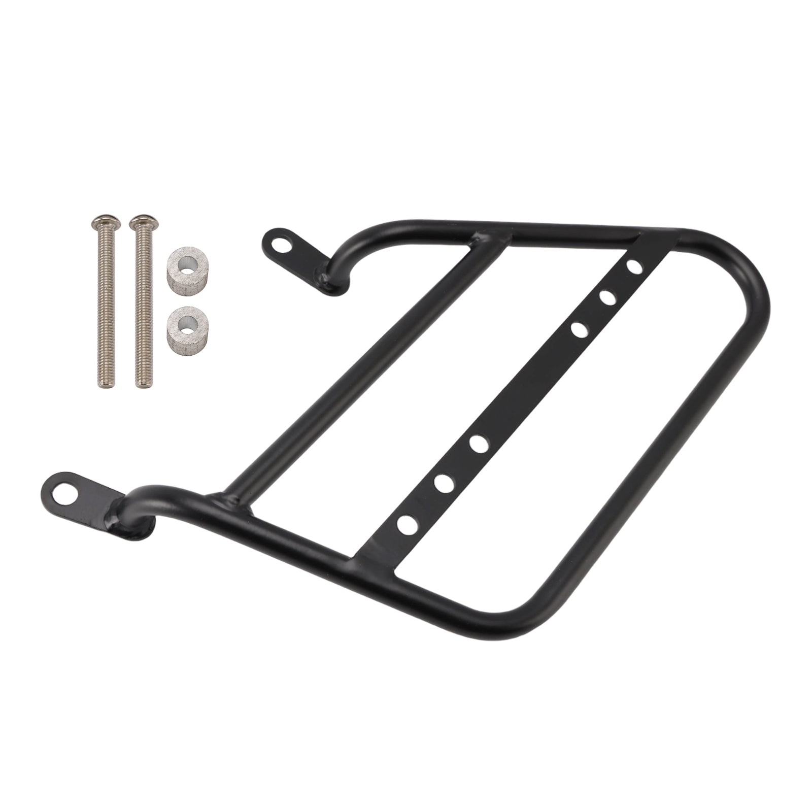 2021-2024 Roral Enfield Meteor 350 Luggage Rack Side Saddle Bag Mount Bracket Black