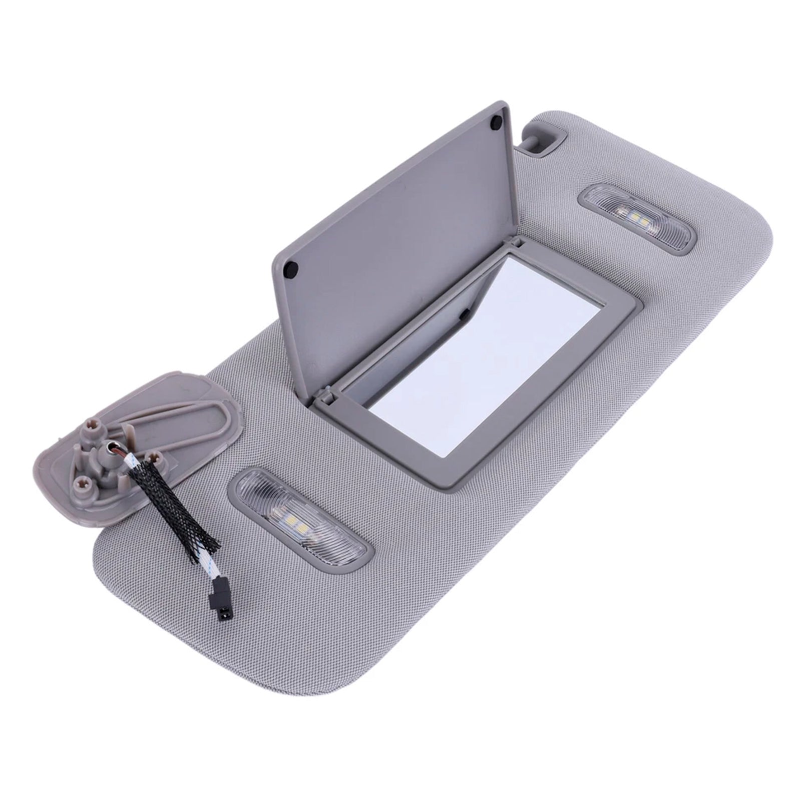 Gray Left Side Sun Visor 85220-F0100TTX For Hyundai Elantra 16-19