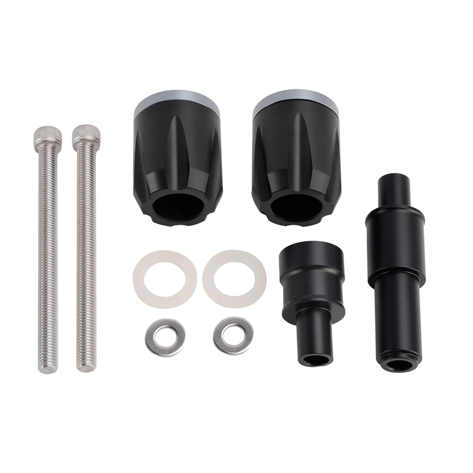 2019-2023 Bmw F900R F750Gs F850Gs Cnc Anti-Crash Frame Sliders Protector Blue Black