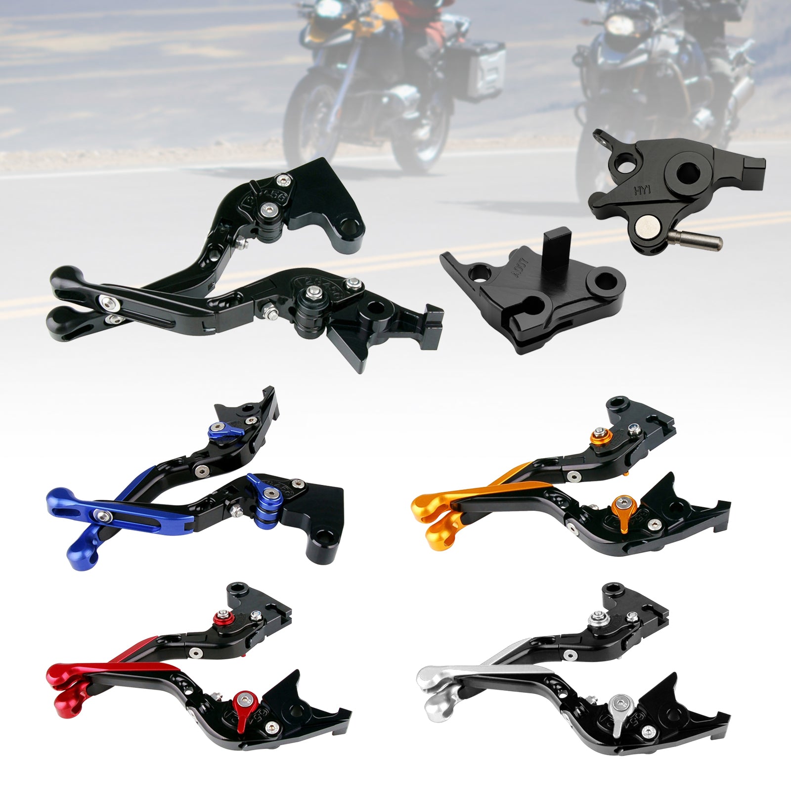 CFMOTO 400NK 650NK 650MT 650GT 2020-21에 맞는 조절식 클러치 브레이크 레버