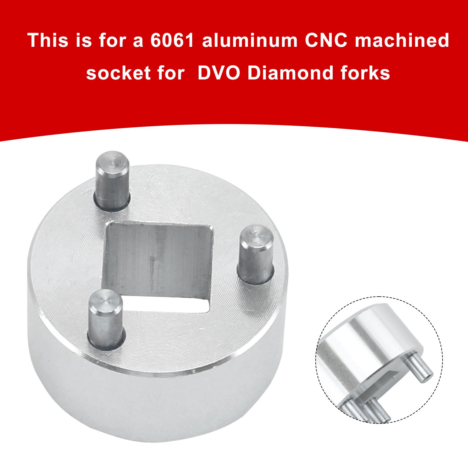 Fork Lower Cap Removal Wrench Tool  Rebuild Service seals For DVO Diamond