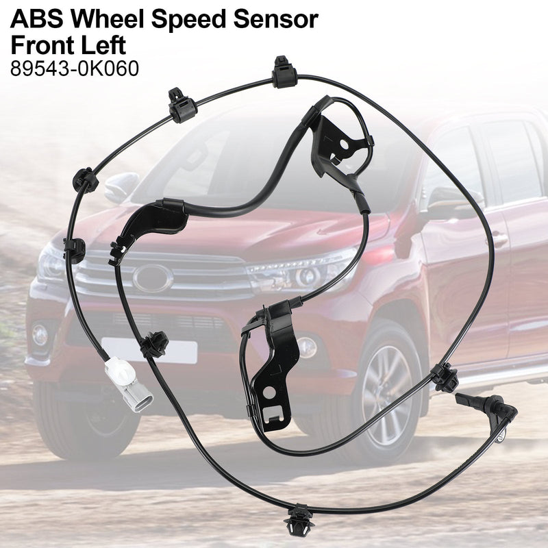 4 Sensores De Abs Para Toyota Hilux Viii Pickup 2015+